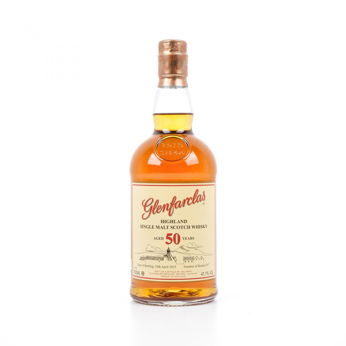 格兰花格 50年 2015 礼盒 700ml