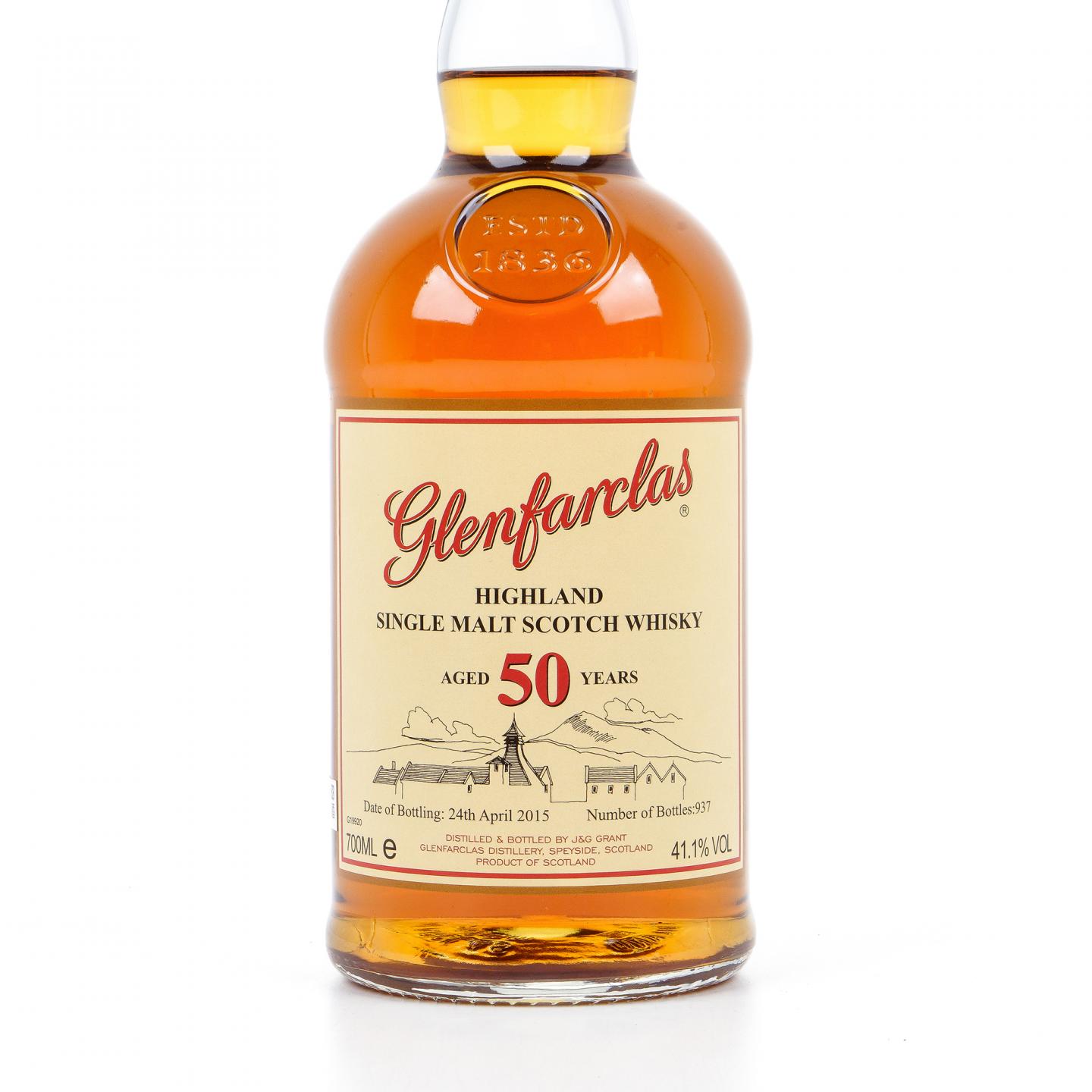 格兰花格 50年 2015 礼盒 700ml