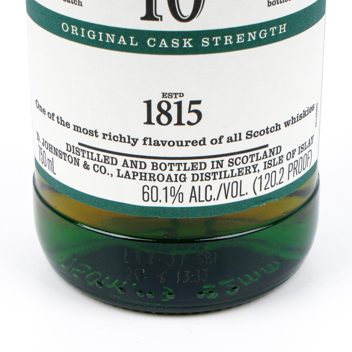 拉弗格 10年 2020 桶强 Batch 012 750ml