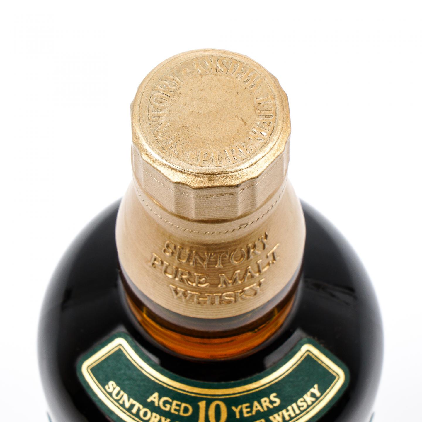山崎 10年 金花标 Pure Malt 绿标 700ml