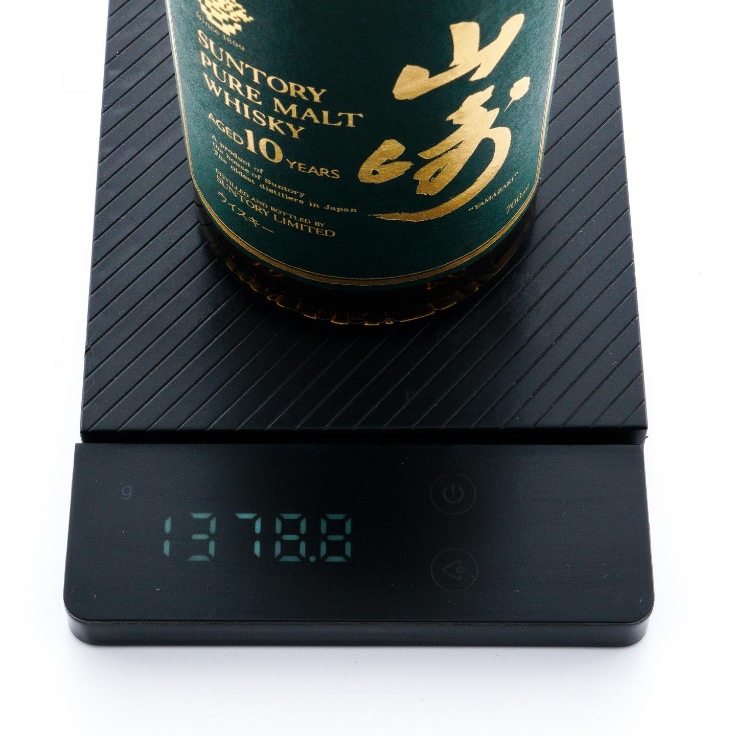 山崎 10年 金花标 Pure Malt 绿标 700ml