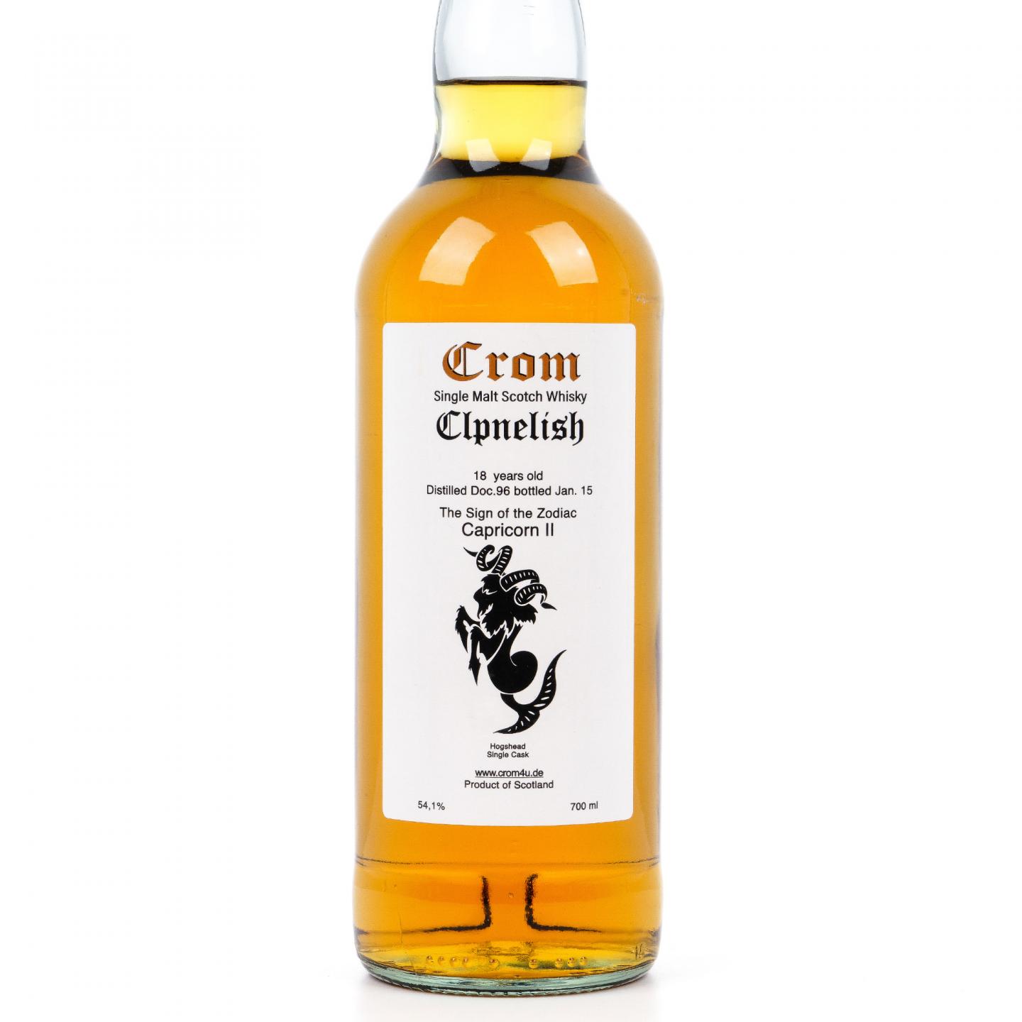 克里尼利基 18年 1996-2015 单桶 十二星座之摩羯座Crom