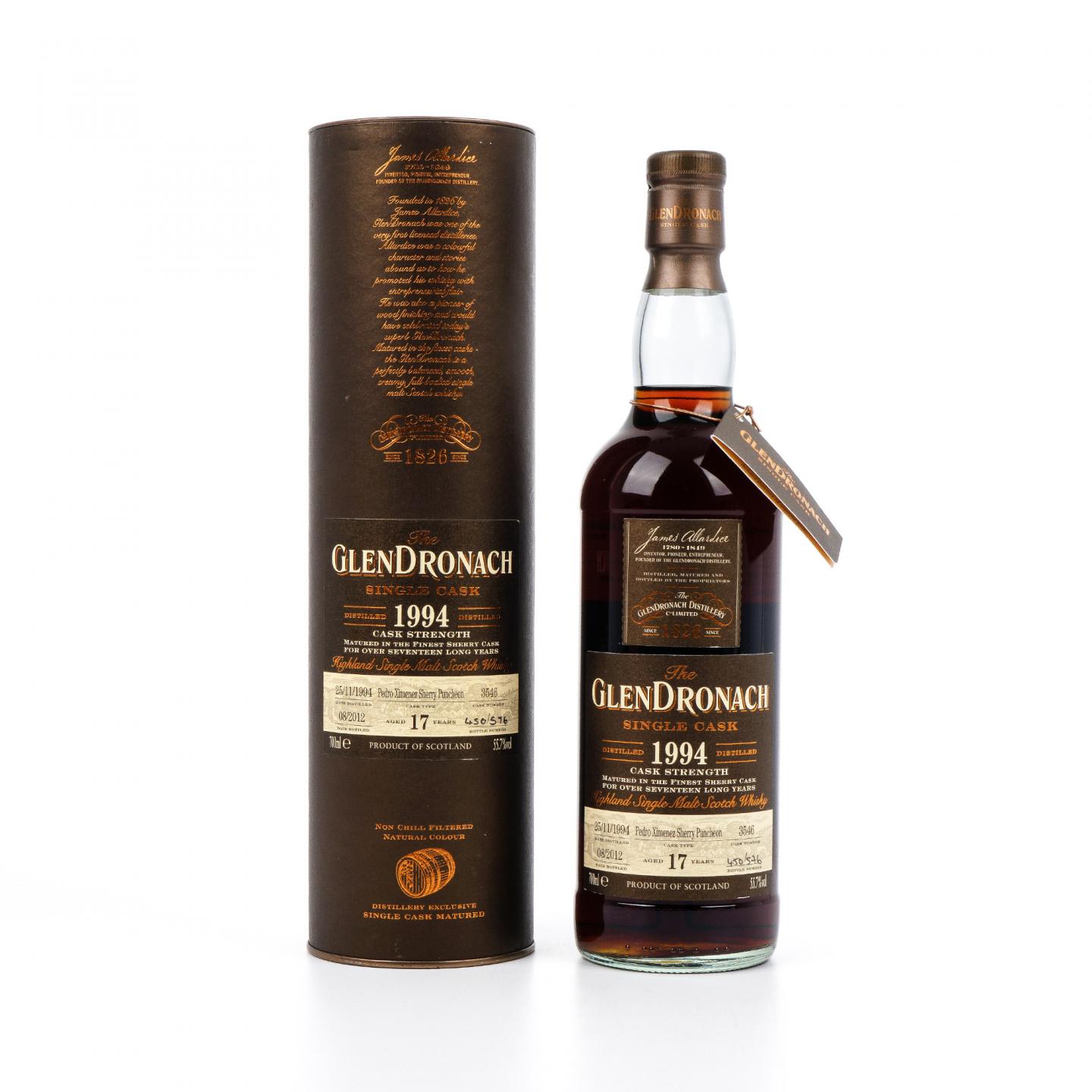 格兰多纳 17年 1994-2012 雪莉单桶#3546