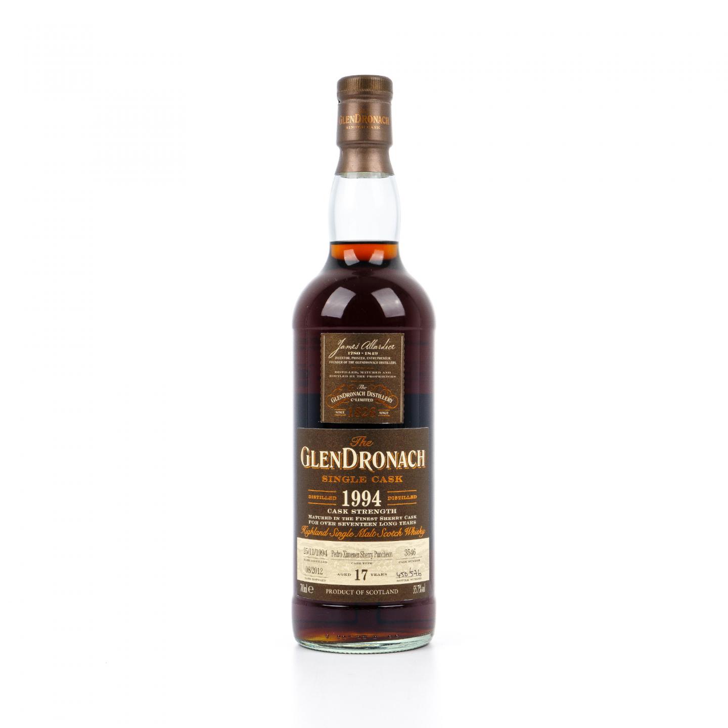 格兰多纳 17年 1994-2012 雪莉单桶#3546