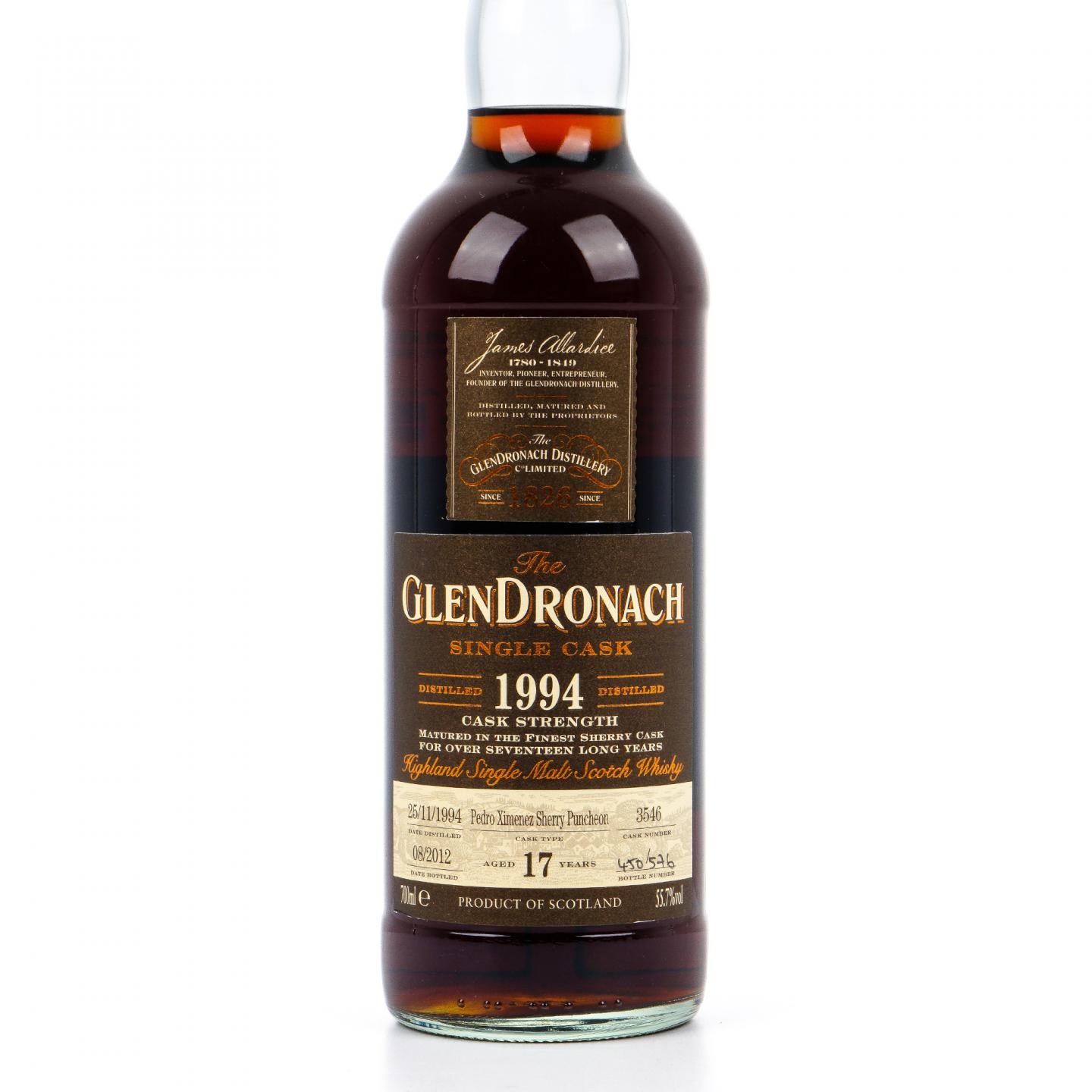 格兰多纳 17年 1994-2012 雪莉单桶#3546