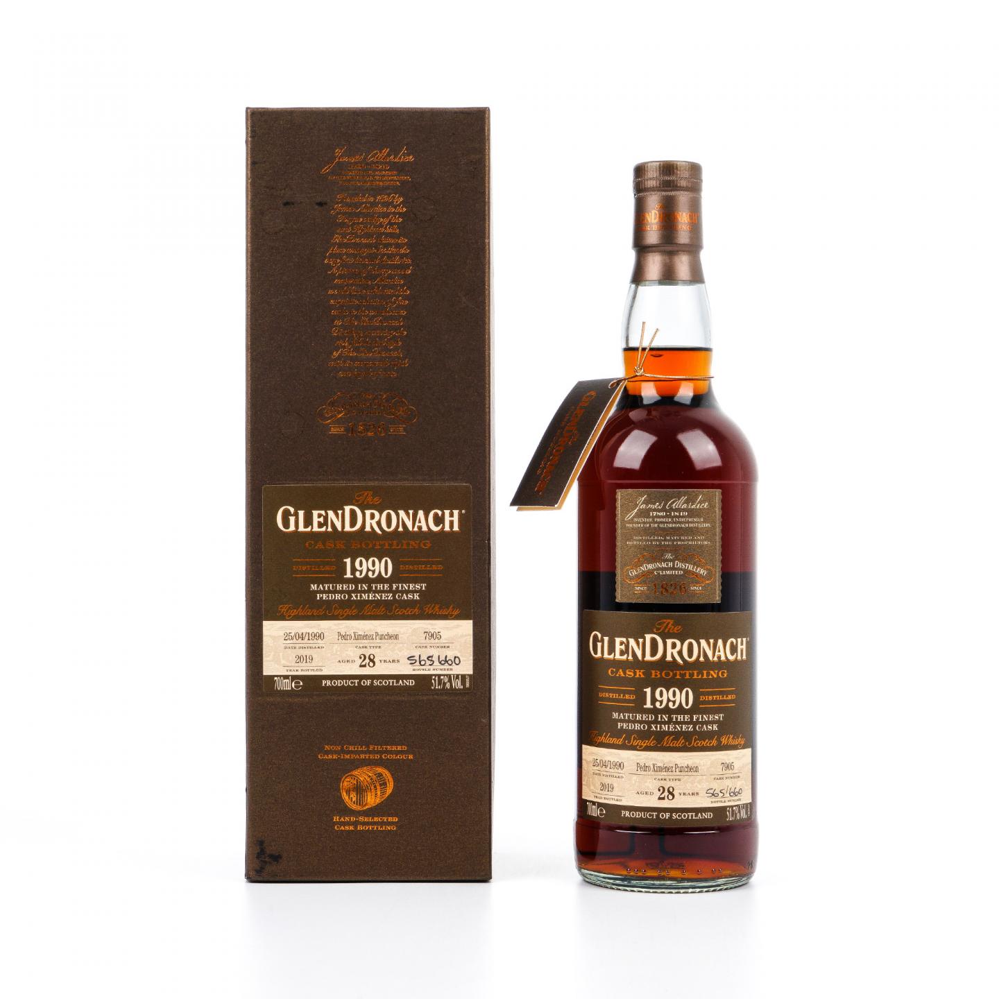 格兰多纳 28年 1990-2019 雪莉桶#7905