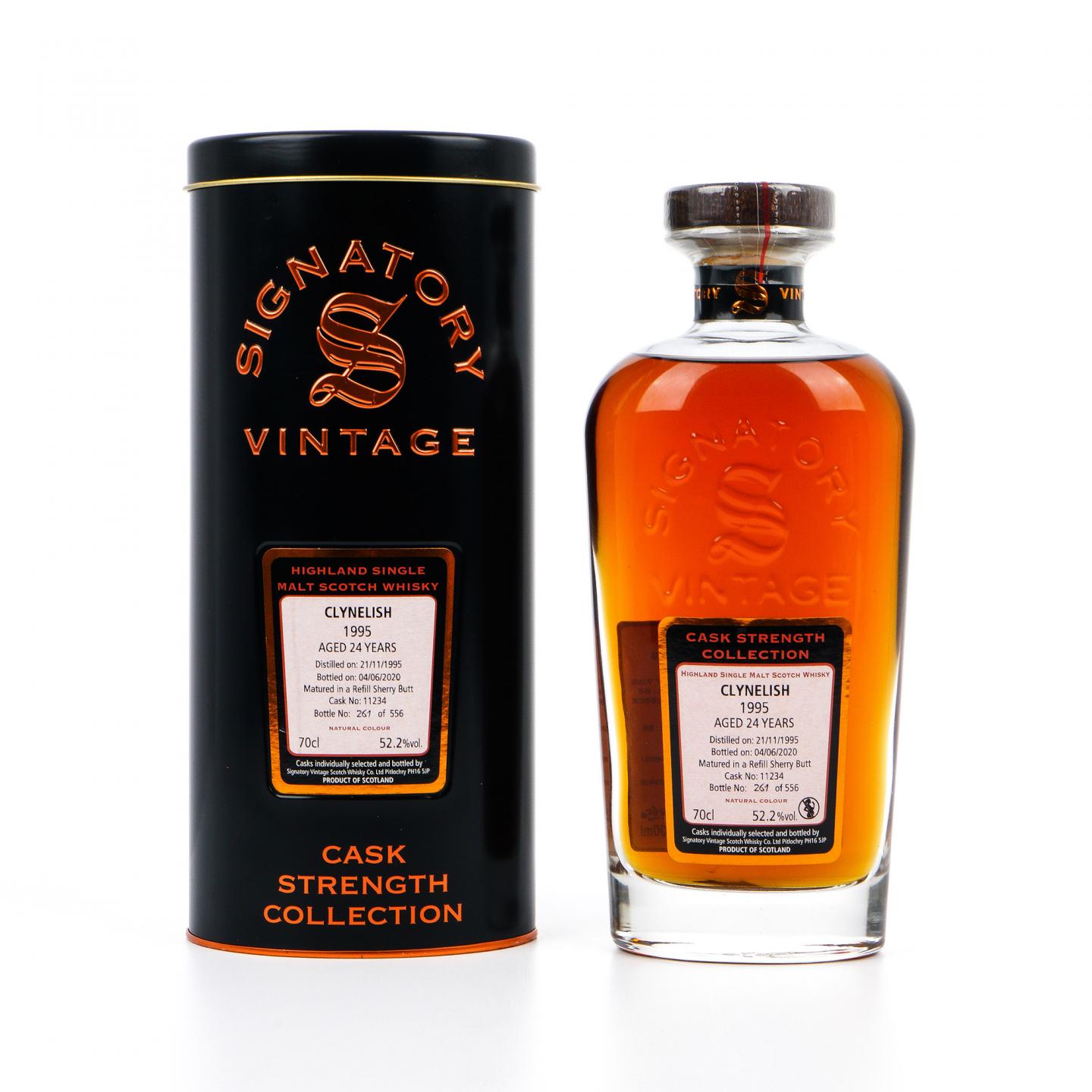 克里尼利基 24年 1995-2020 SV 再填雪莉桶#11234