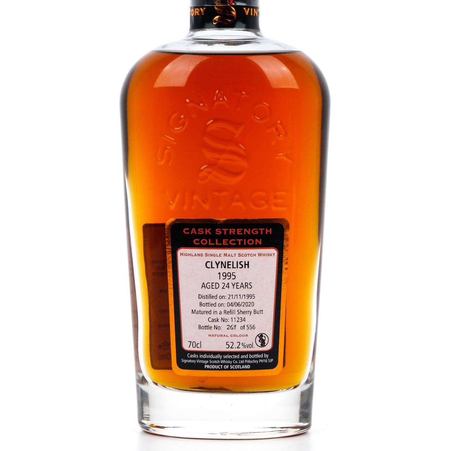 克里尼利基 24年 1995-2020 SV 再填雪莉桶#11234