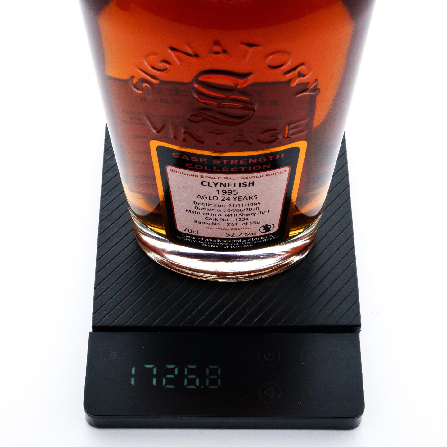 克里尼利基 24年 1995-2020 SV 再填雪莉桶#11234