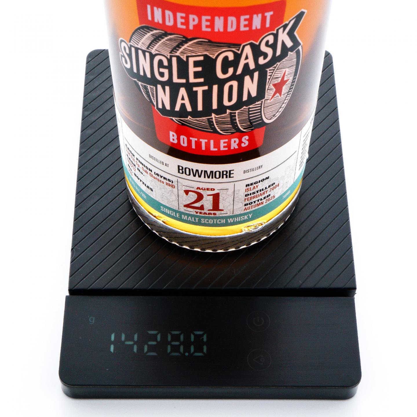 波摩 21年 2004-2025 雪莉桶后熟#161212 Single Cask Nation