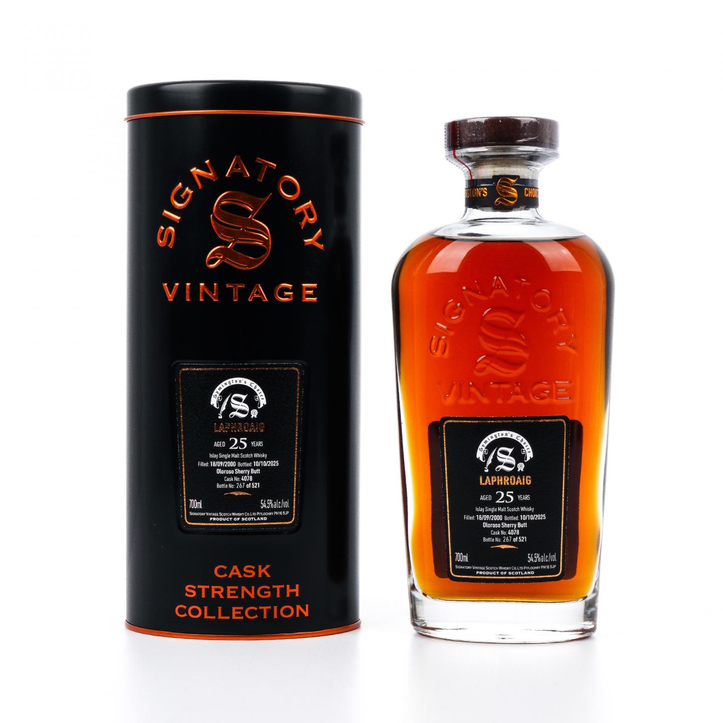 拉弗格 25年 2000-2025 雪莉桶#4078 SV