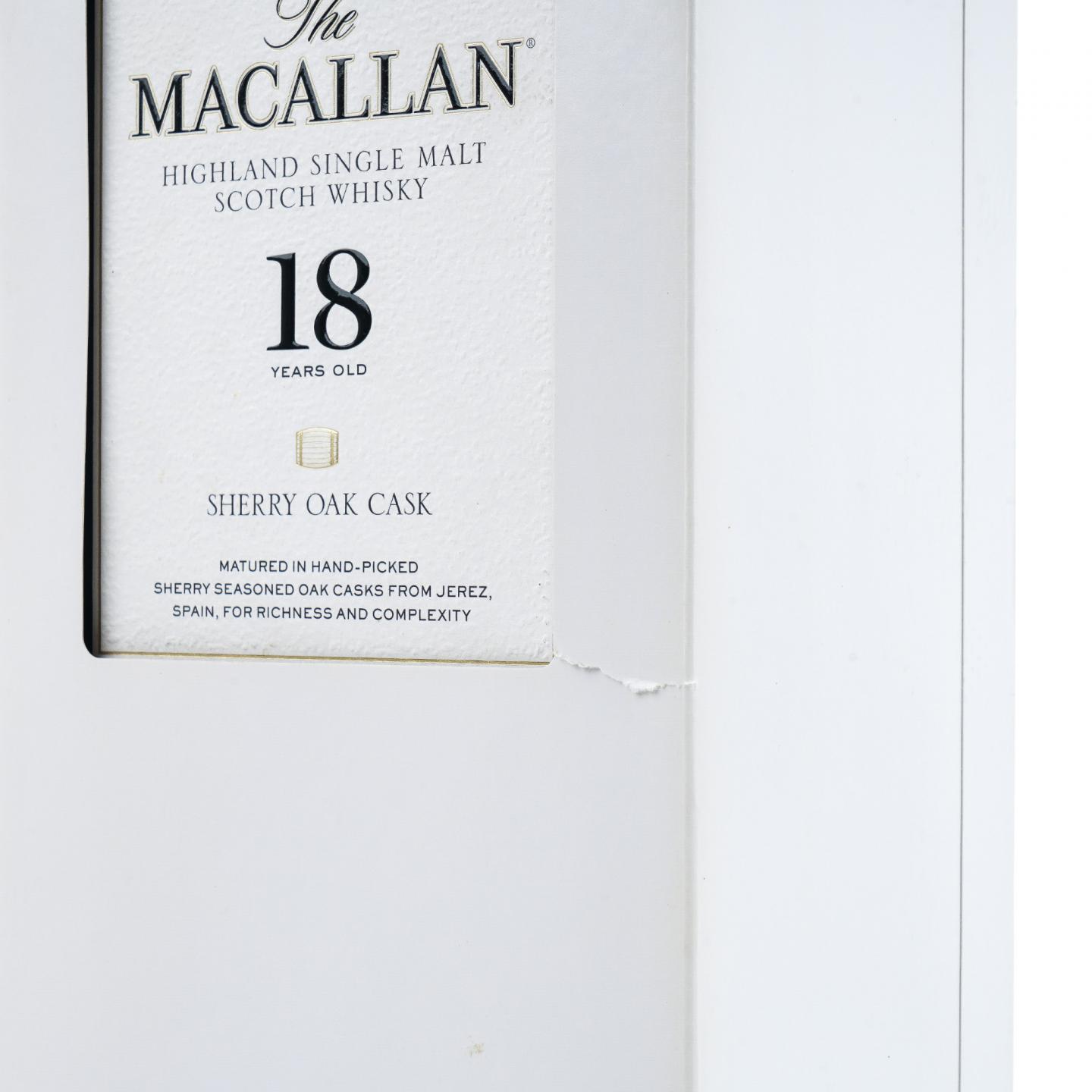 【附X光图】麦卡伦 18年 2021 雪莉桶 700ml