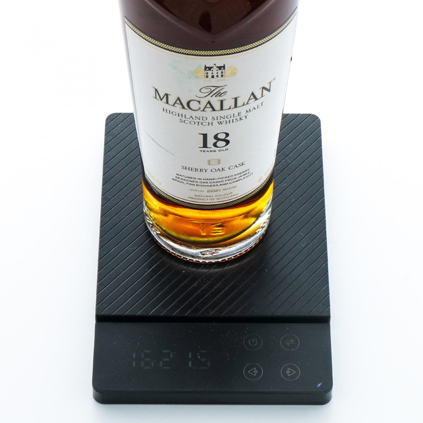 【附X光图】麦卡伦 18年 2021 雪莉桶 700ml