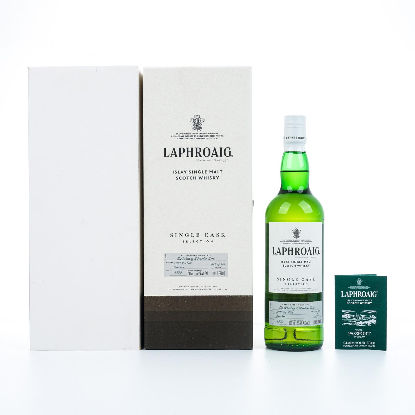 拉弗格 2013 单桶#770 Re-Fill Bourbon