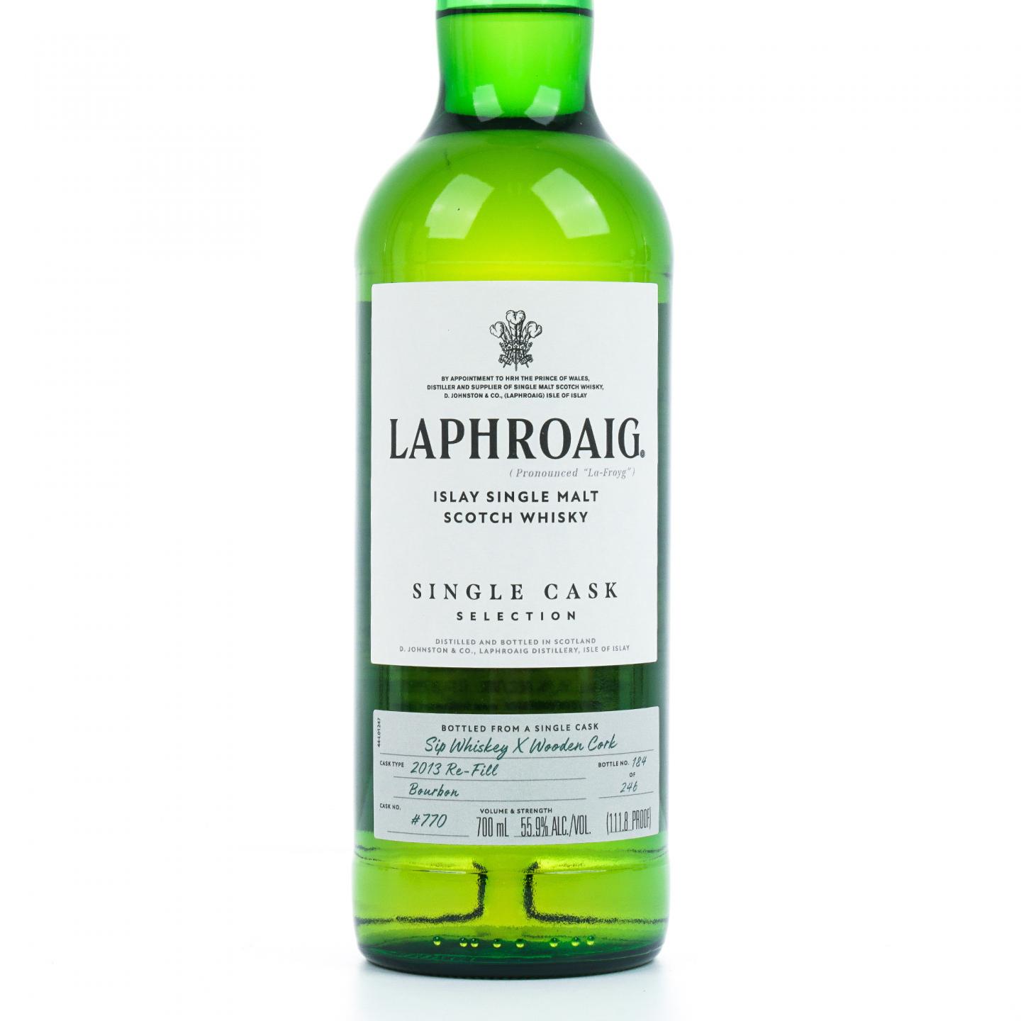 拉弗格 2013 单桶#770 Re-Fill Bourbon