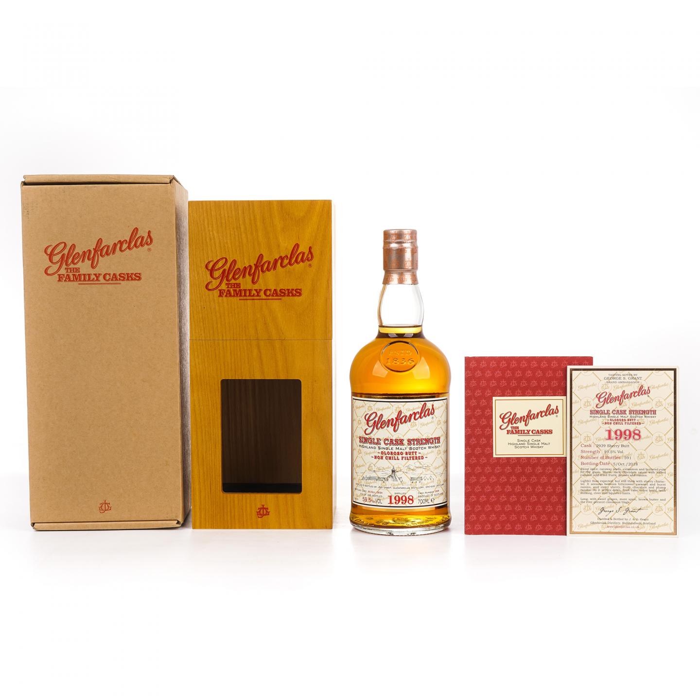 格兰花格 1998-2018 雪莉单桶#2939 桶强