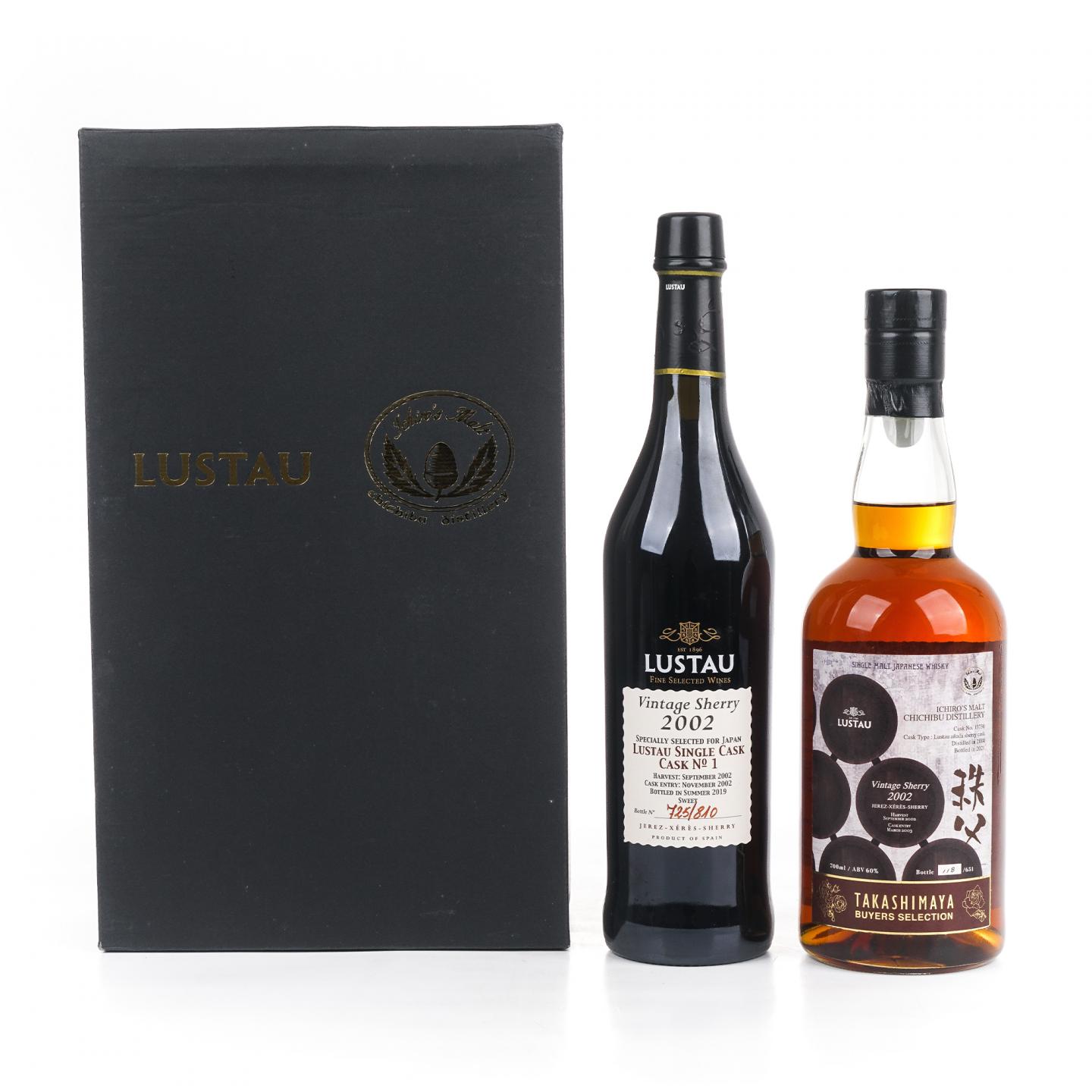 秩父 Vintage Sherry 2002 Lustau 礼盒套装 2瓶组