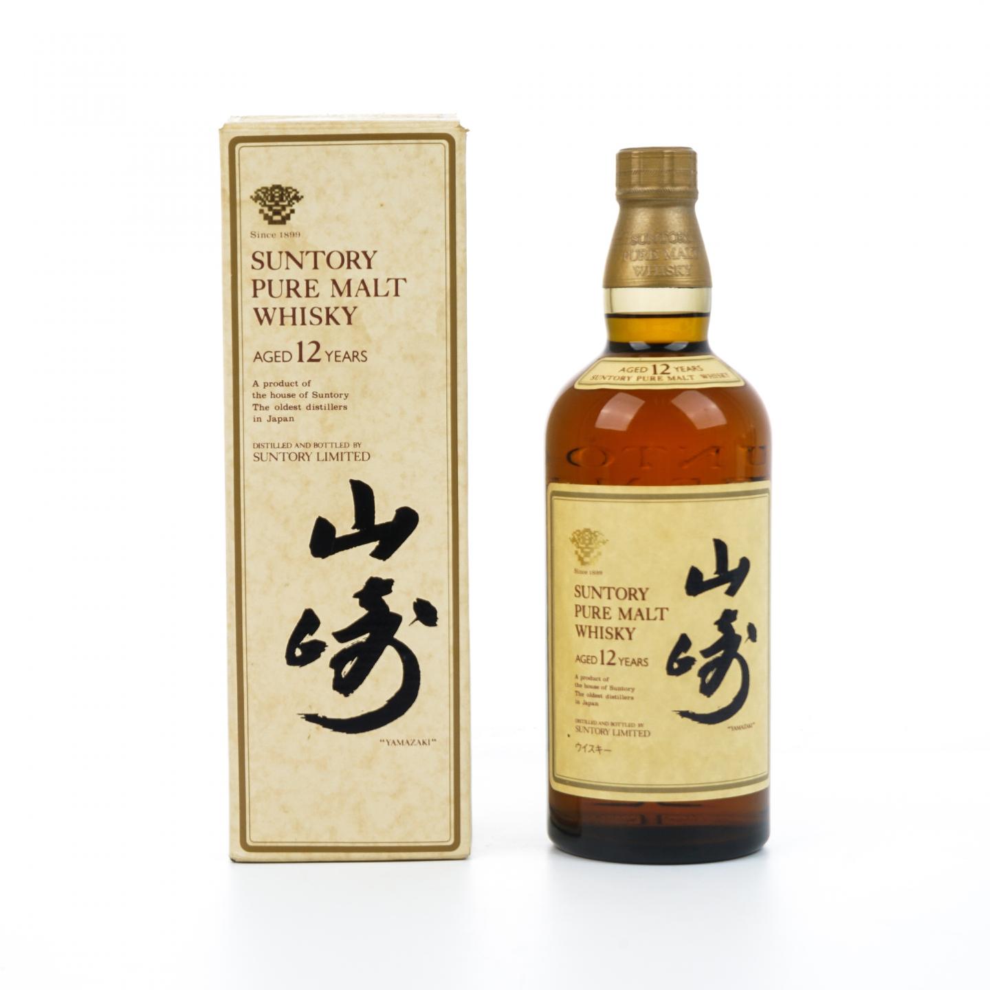 山崎 12年 Pure Malt 金花标 750ML