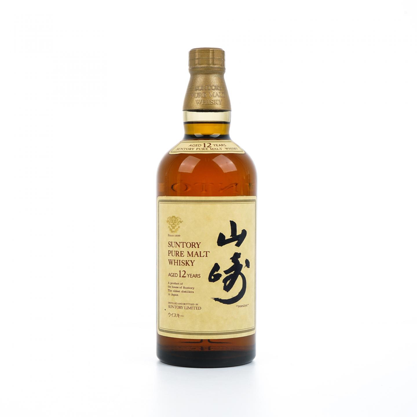 山崎 12年 Pure Malt 金花标 750ML