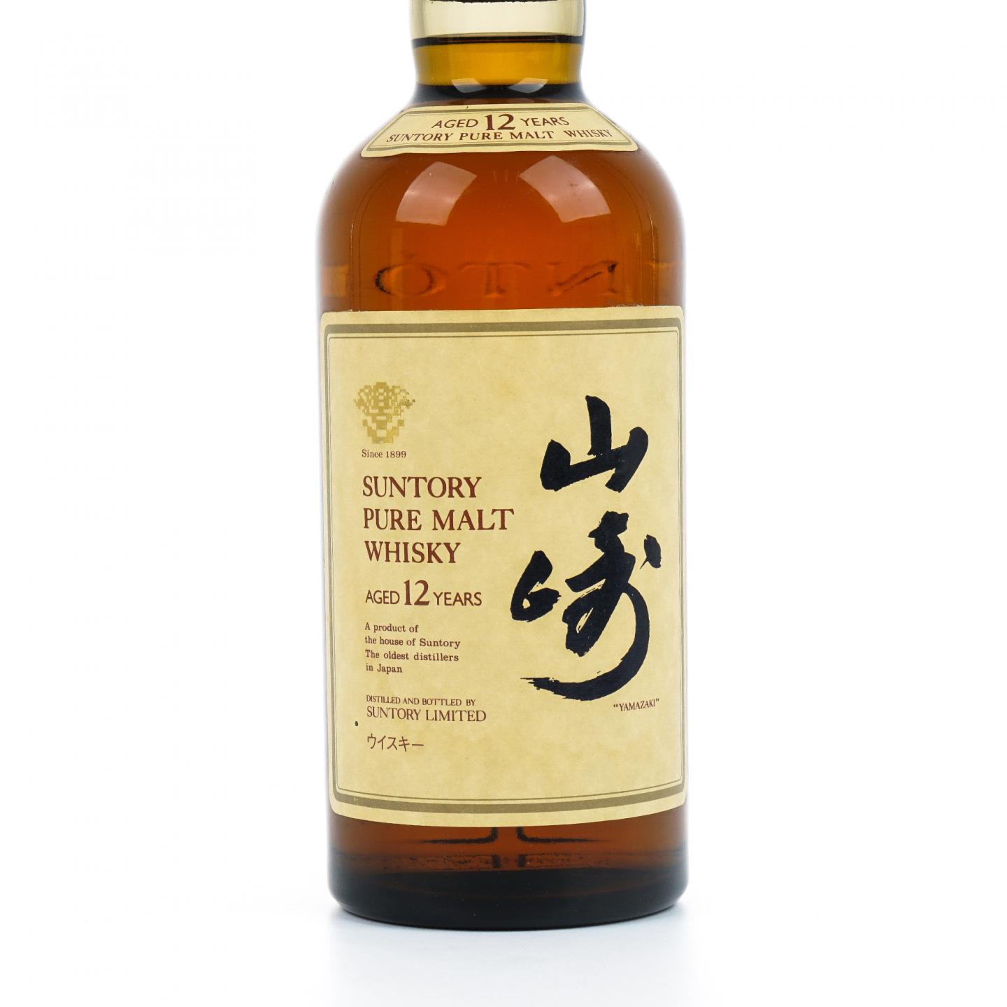 山崎 12年 Pure Malt 金花标 750ML