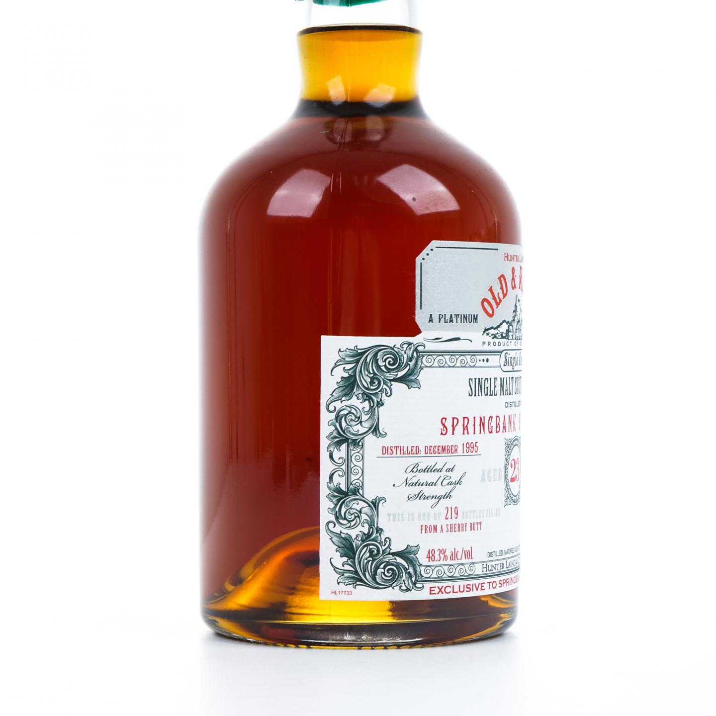 云顶 23年 1995-2019 HL Old & Rare 雪莉单桶