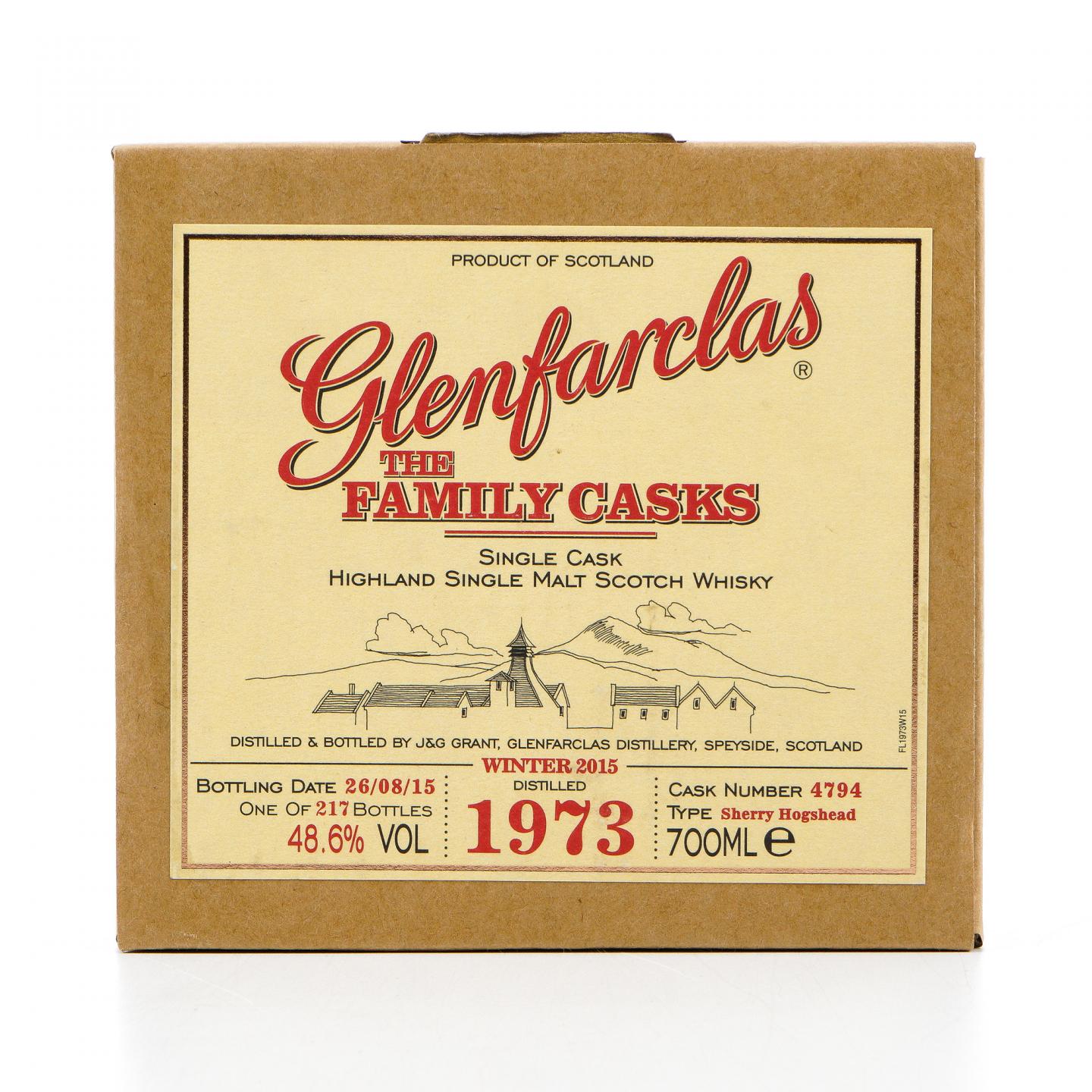 格兰花格 1973-2015 家族桶#4794