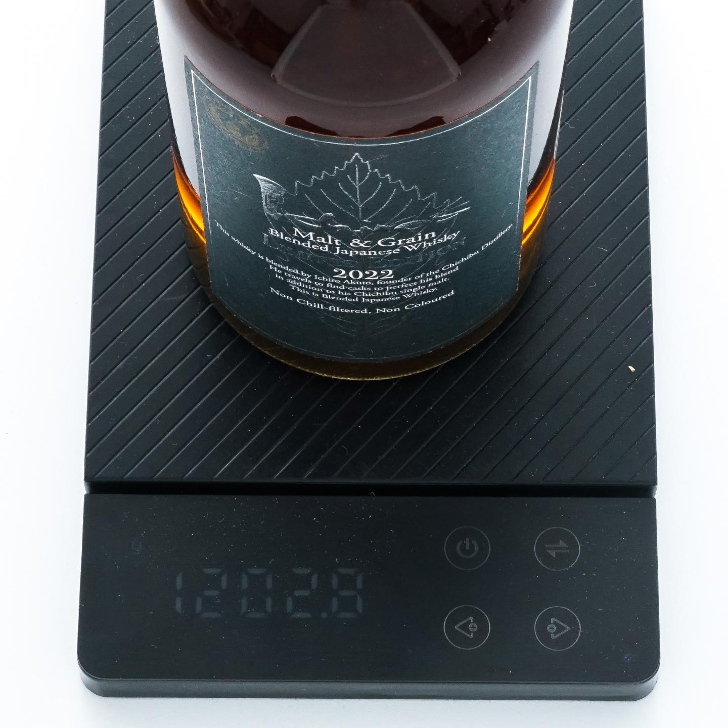 秩父 2022 黑叶 Ichiro's Malt & Grain 限量版 木盒 700ml