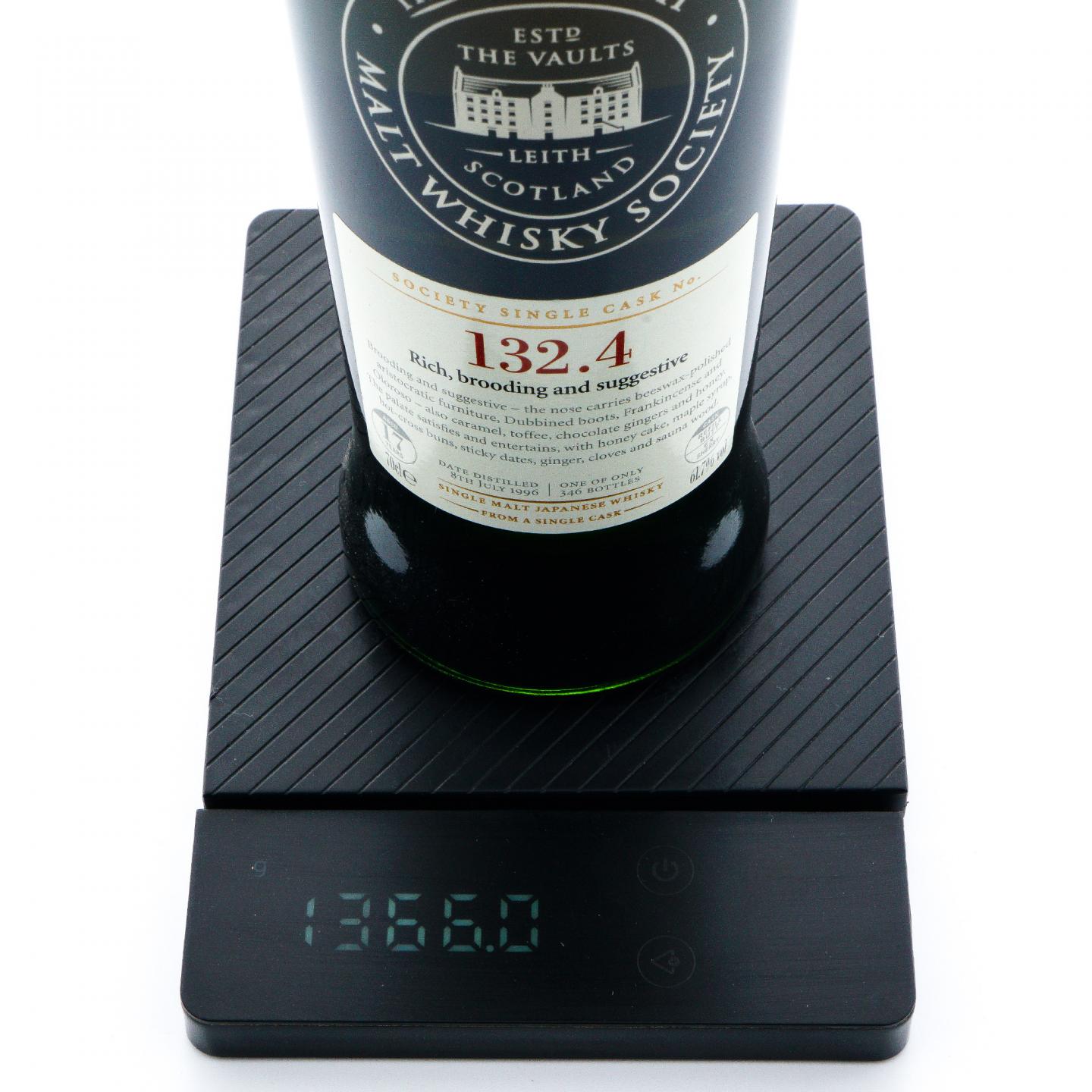 SMWS 132.4 轻井泽 17年 1996 雪莉桶