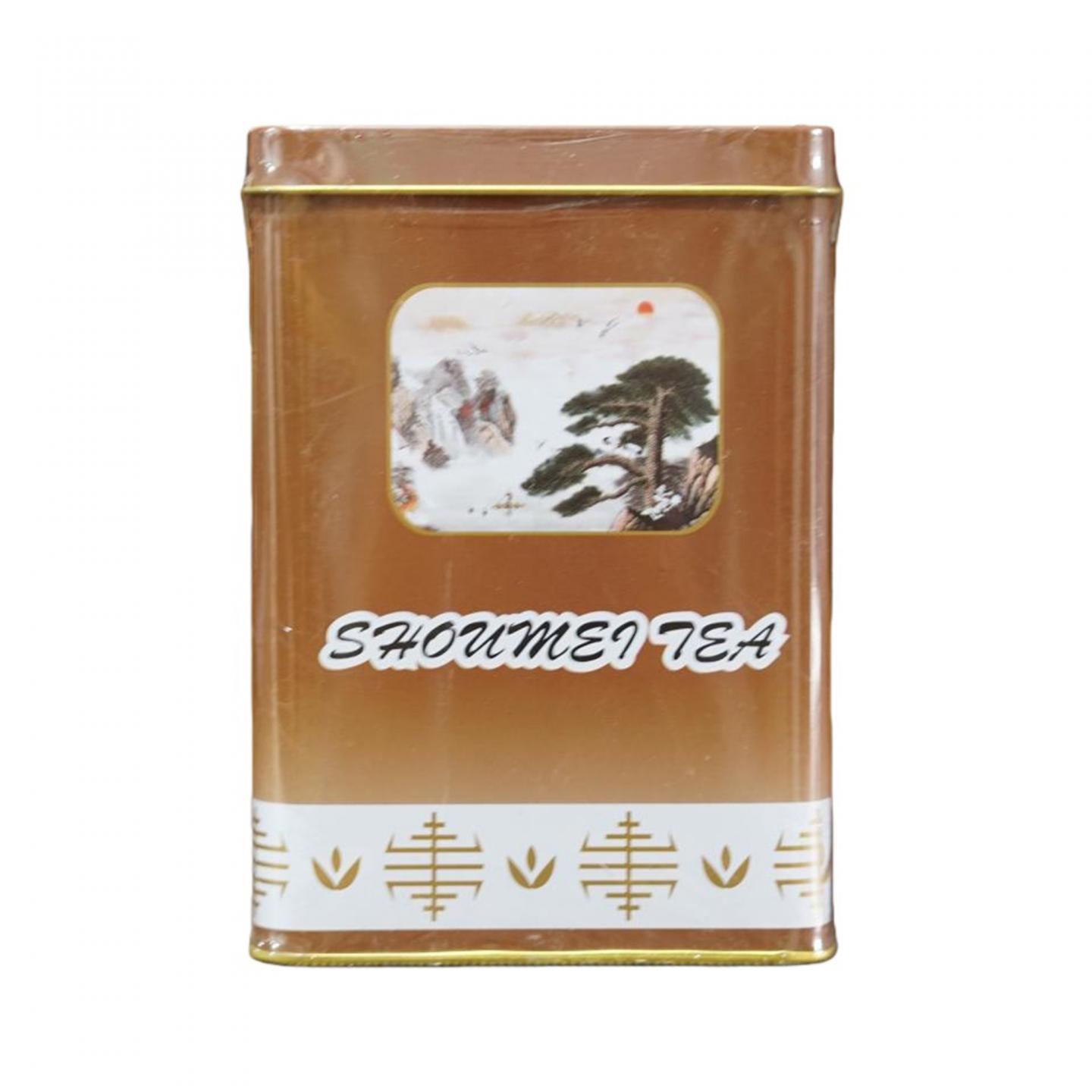 2000年 出口级福鼎白茶 老寿眉 5罐*100克 干仓
