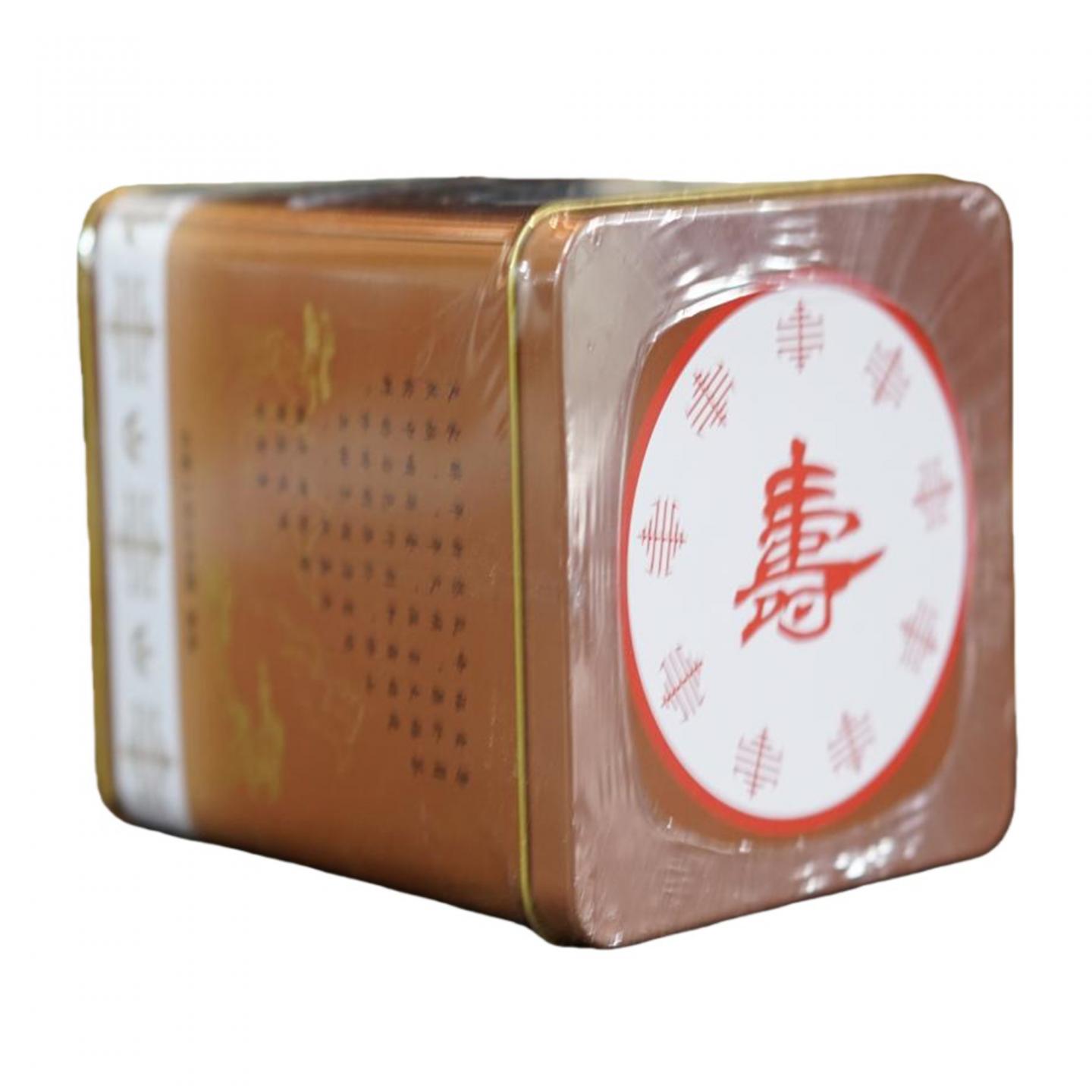 2000年 出口级福鼎白茶 老寿眉 5罐*100克 干仓