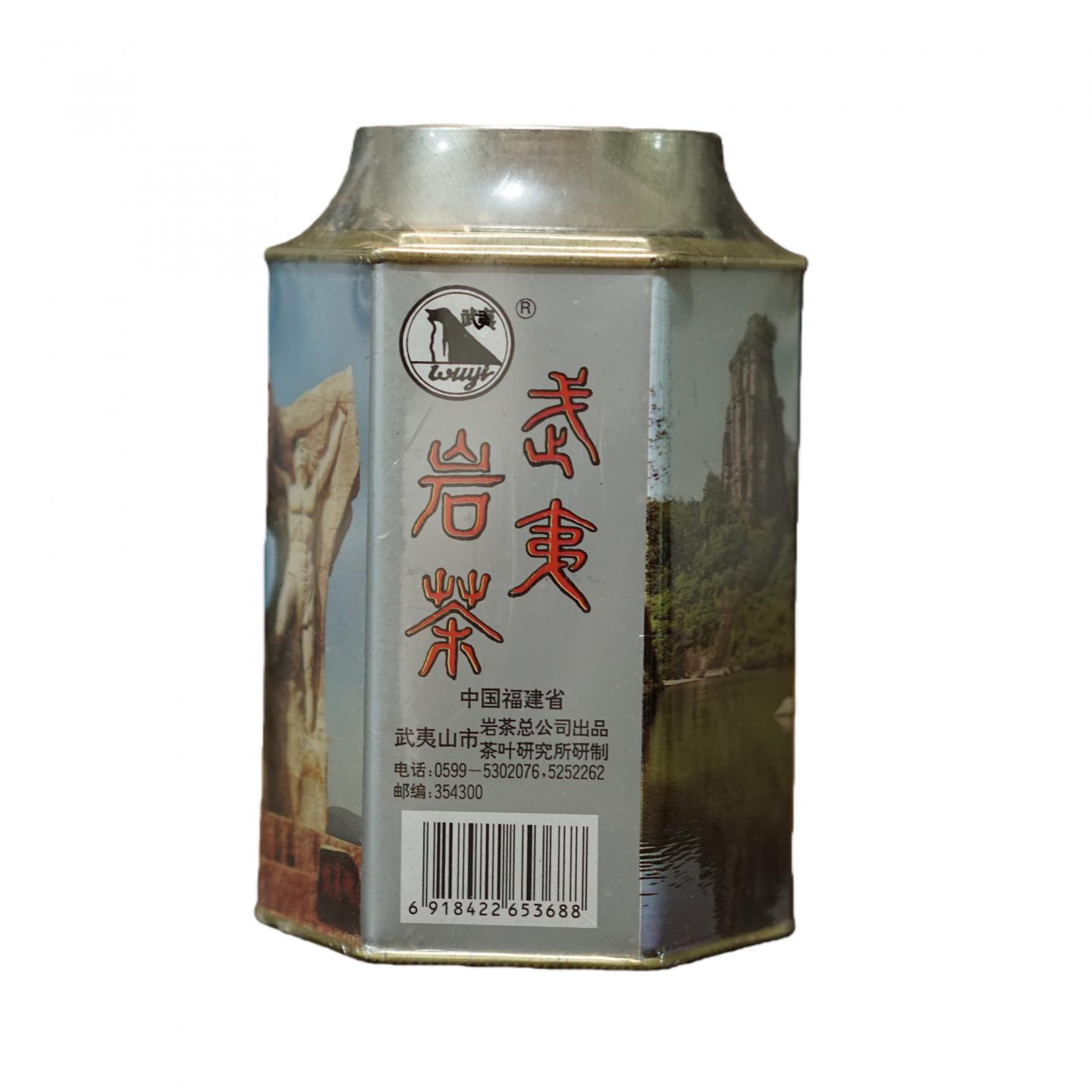 1990年代 岩茶总公司茶叶研究所 武夷岩茶一等品肉桂 4罐*125g 干仓