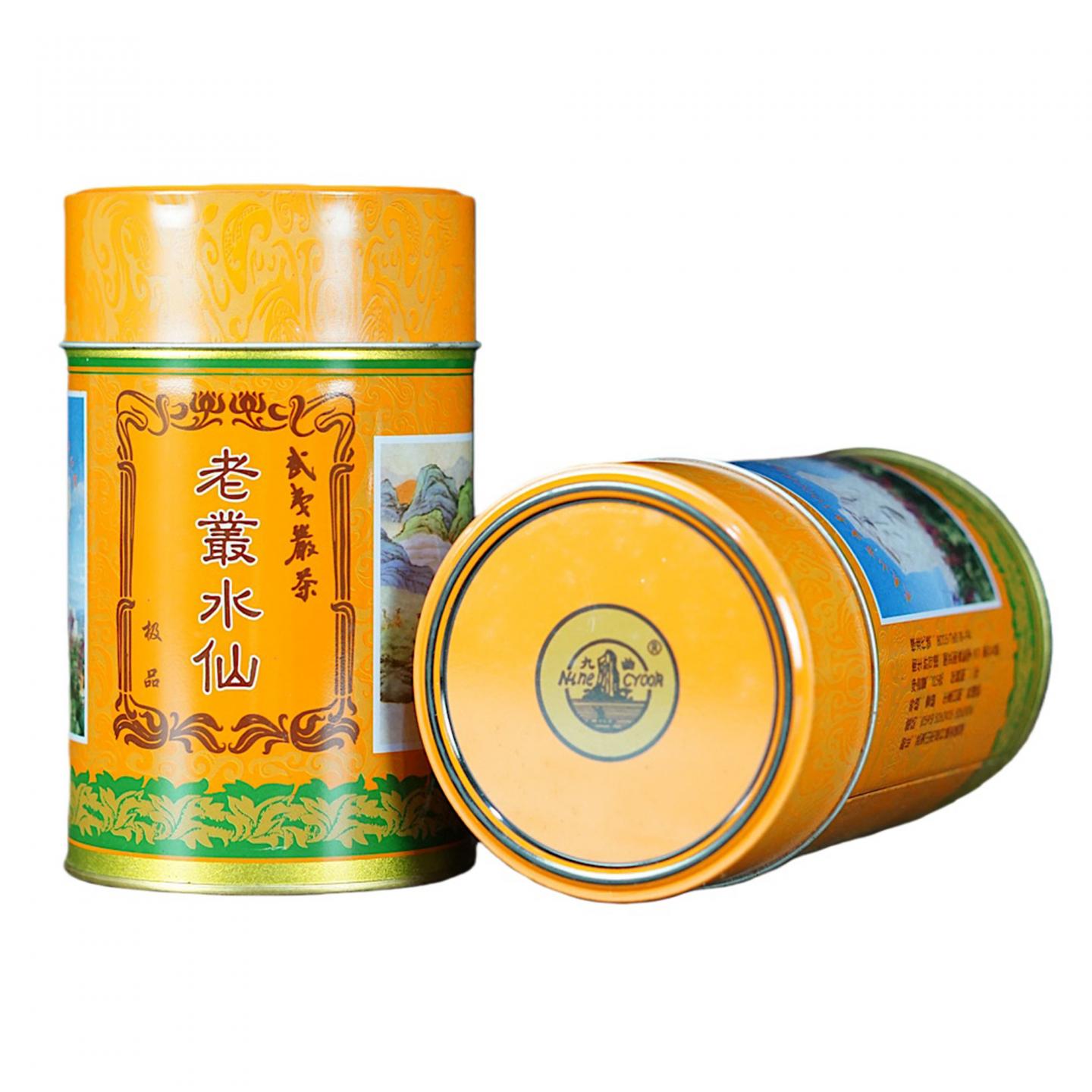 1998年 武夷山市九曲茶厂 原箱建县一千周年纪念 老枞水仙 两罐*125g 干仓