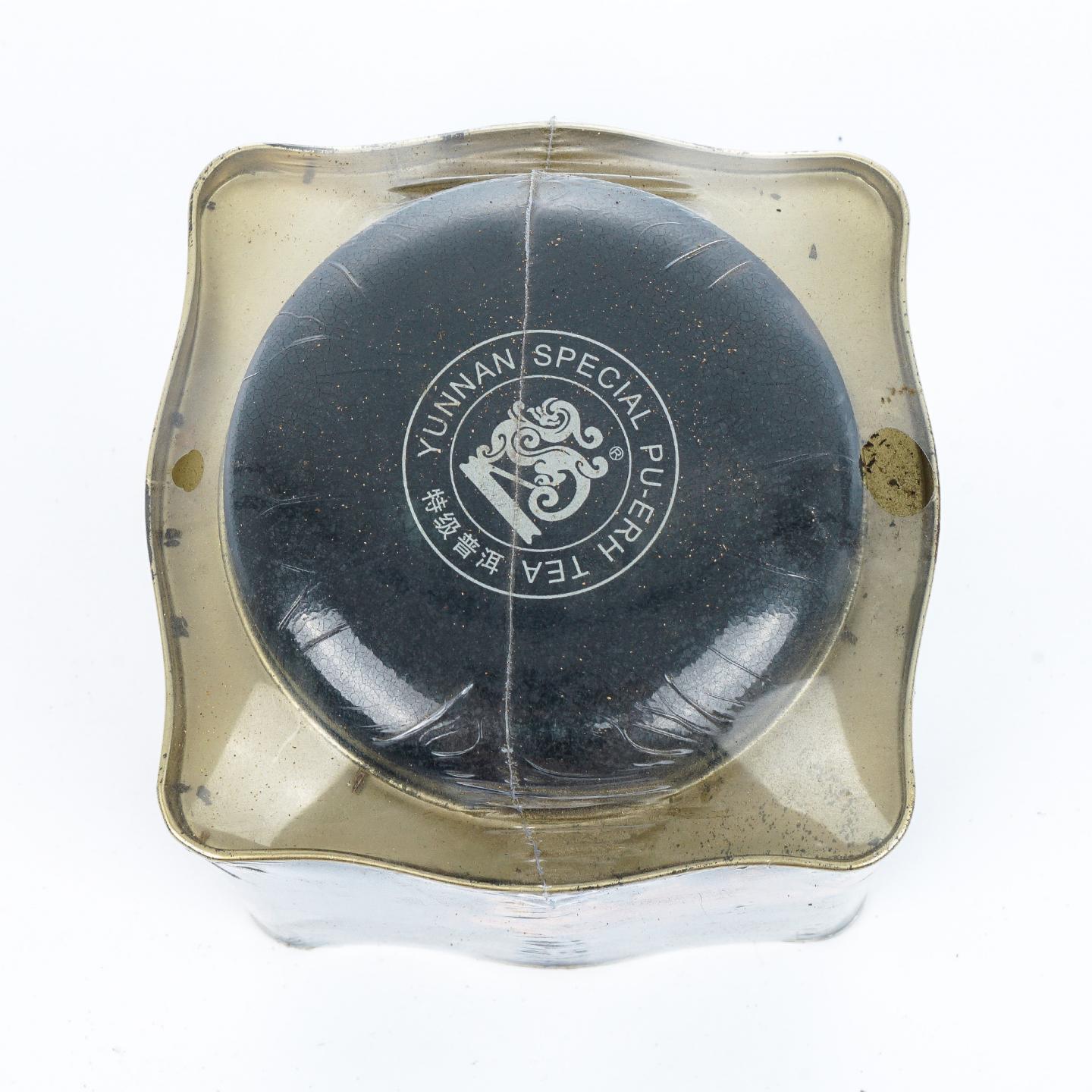 2007年 昆明茶厂 吉幸牌 特级普洱熟茶 散茶 200克 干仓