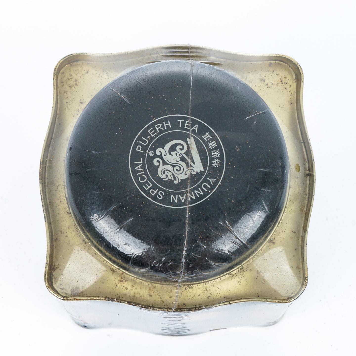2007年 昆明茶厂 吉幸牌特级普洱熟茶 散茶 200克 干仓