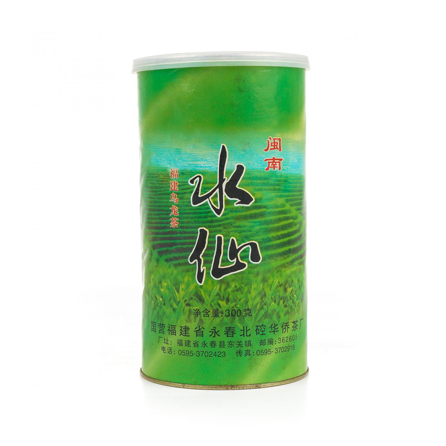 2000年 国营北硿华侨茶厂 松鹤牌 闽南水仙 一罐 300g 干仓