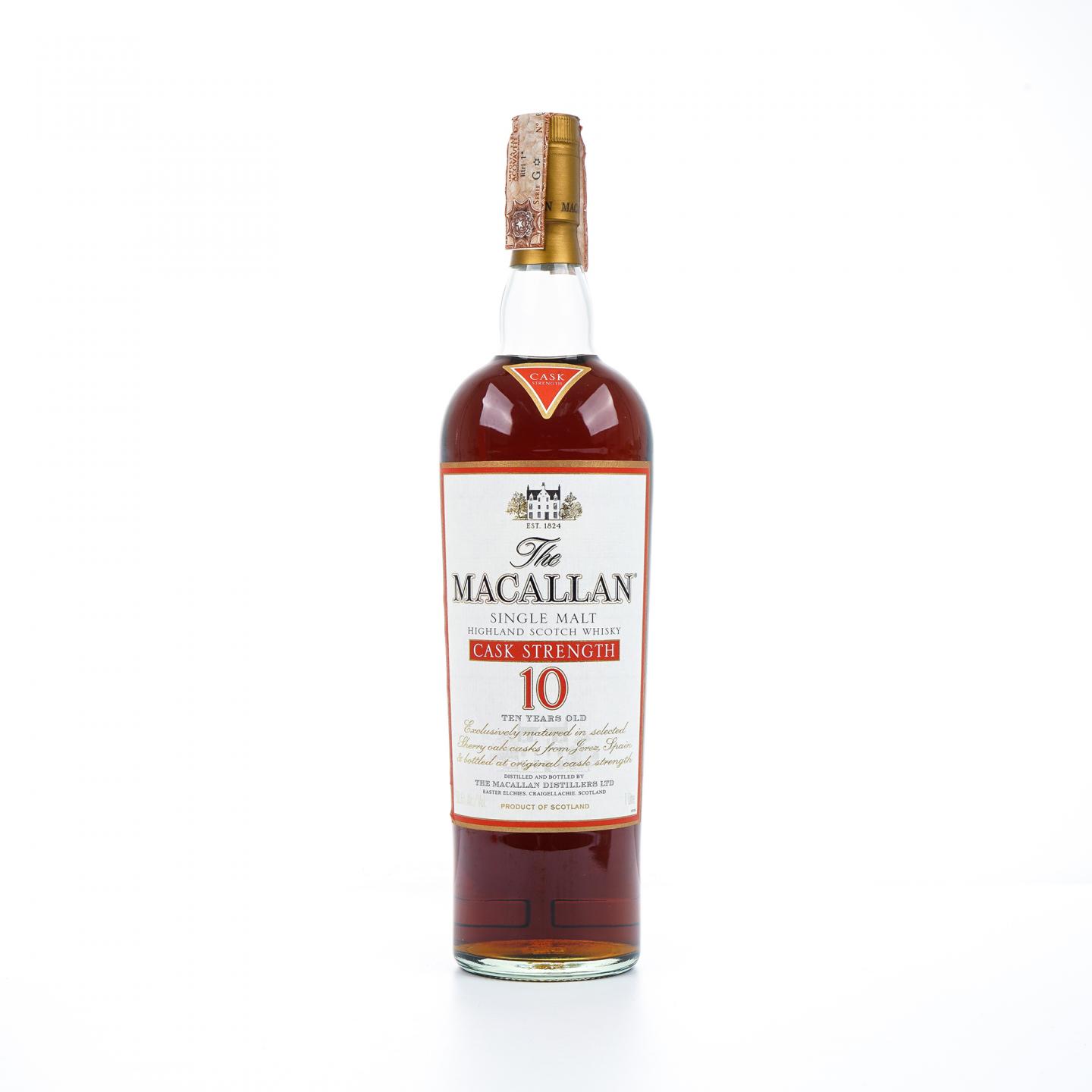 麦卡伦 10年 桶强 1升装