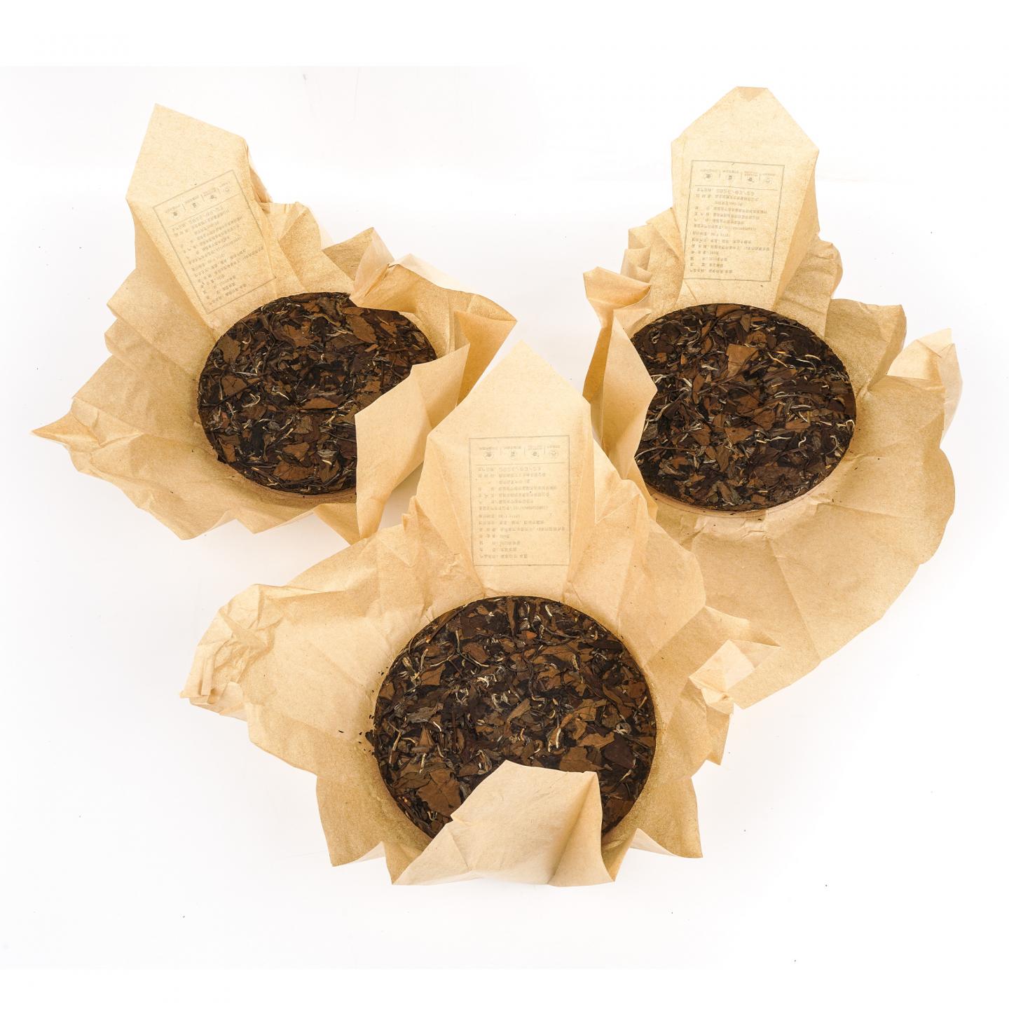 2020年 福鼎白茶 寿眉 三饼*350g 干仓