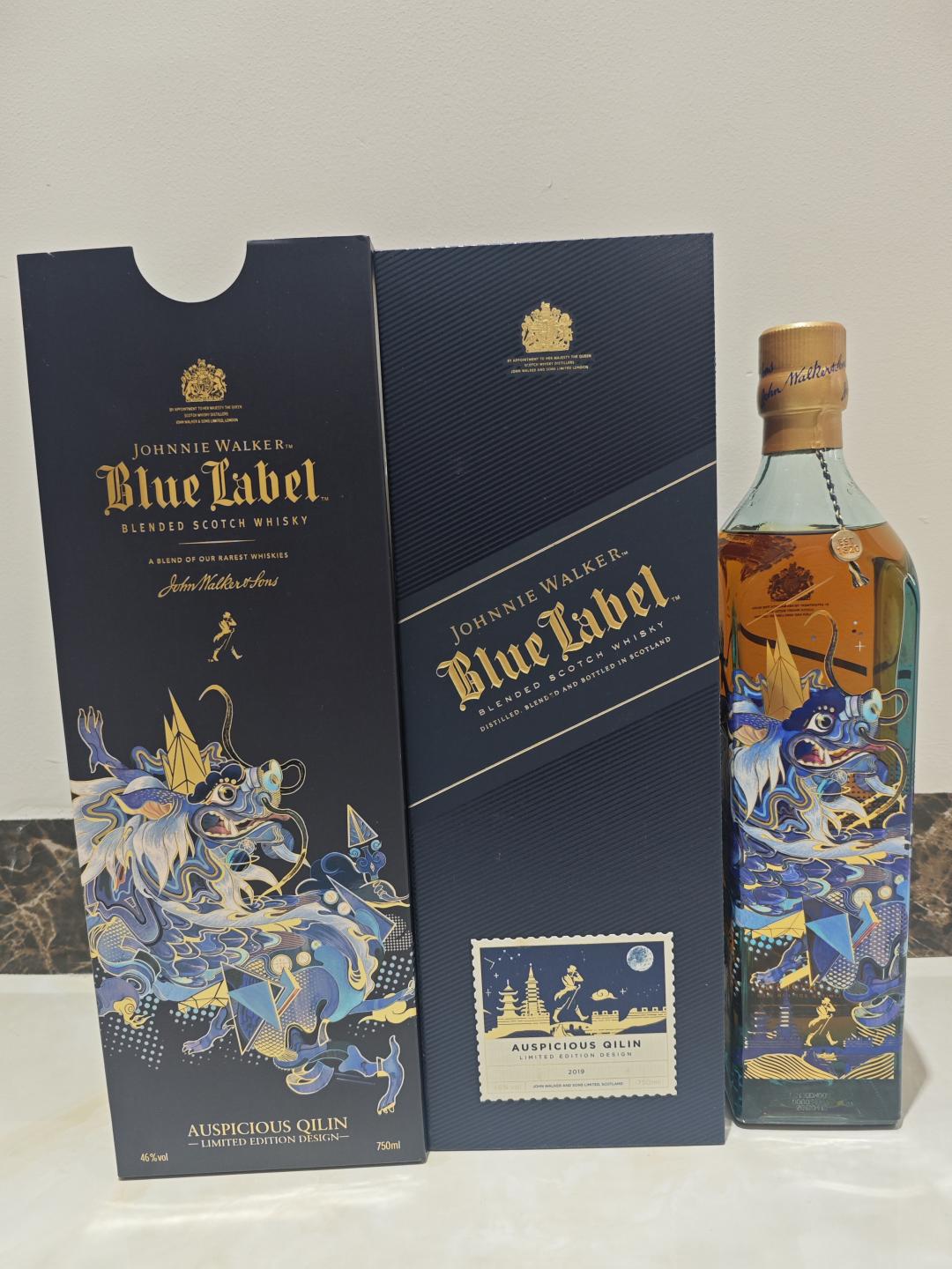 【包邮】尊尼获加蓝牌麒麟