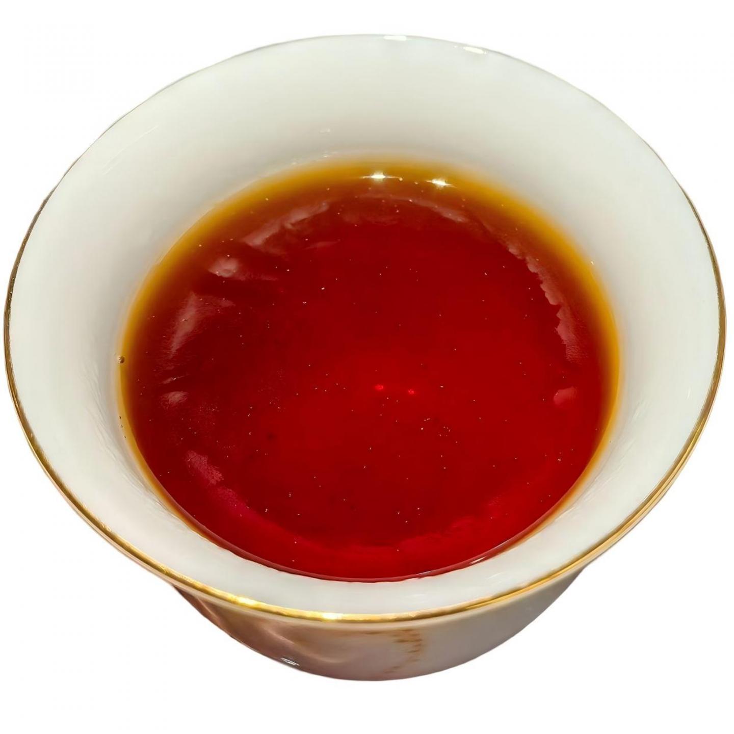 1990年代 甲级黄印老生茶 一饼*357克 干仓