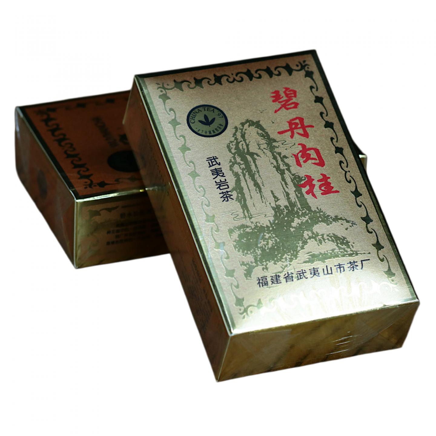 1998年 武夷山市茶叶总厂精制 核心产区碧丹肉桂 5盒*50克 干仓