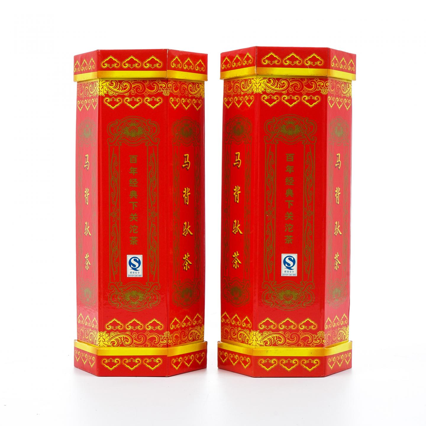 2006年 云南下关茶厂 马背驮茶 500克*2盒装 干仓