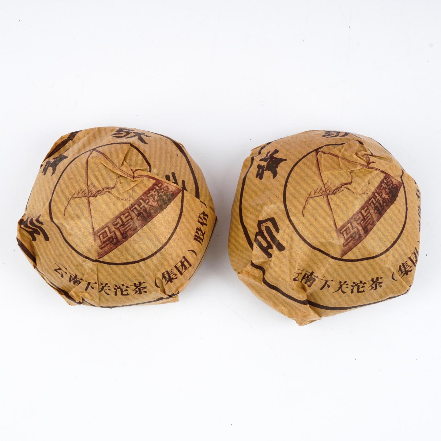 2006年 云南下关茶厂 马背驮茶 500克*2盒装 干仓