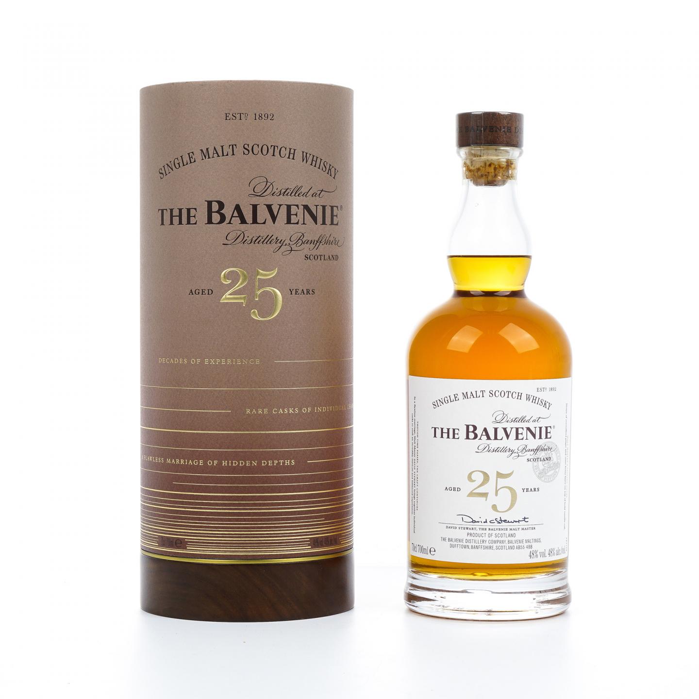 百富 25年 圆筒礼盒 48%Vol. 700ml