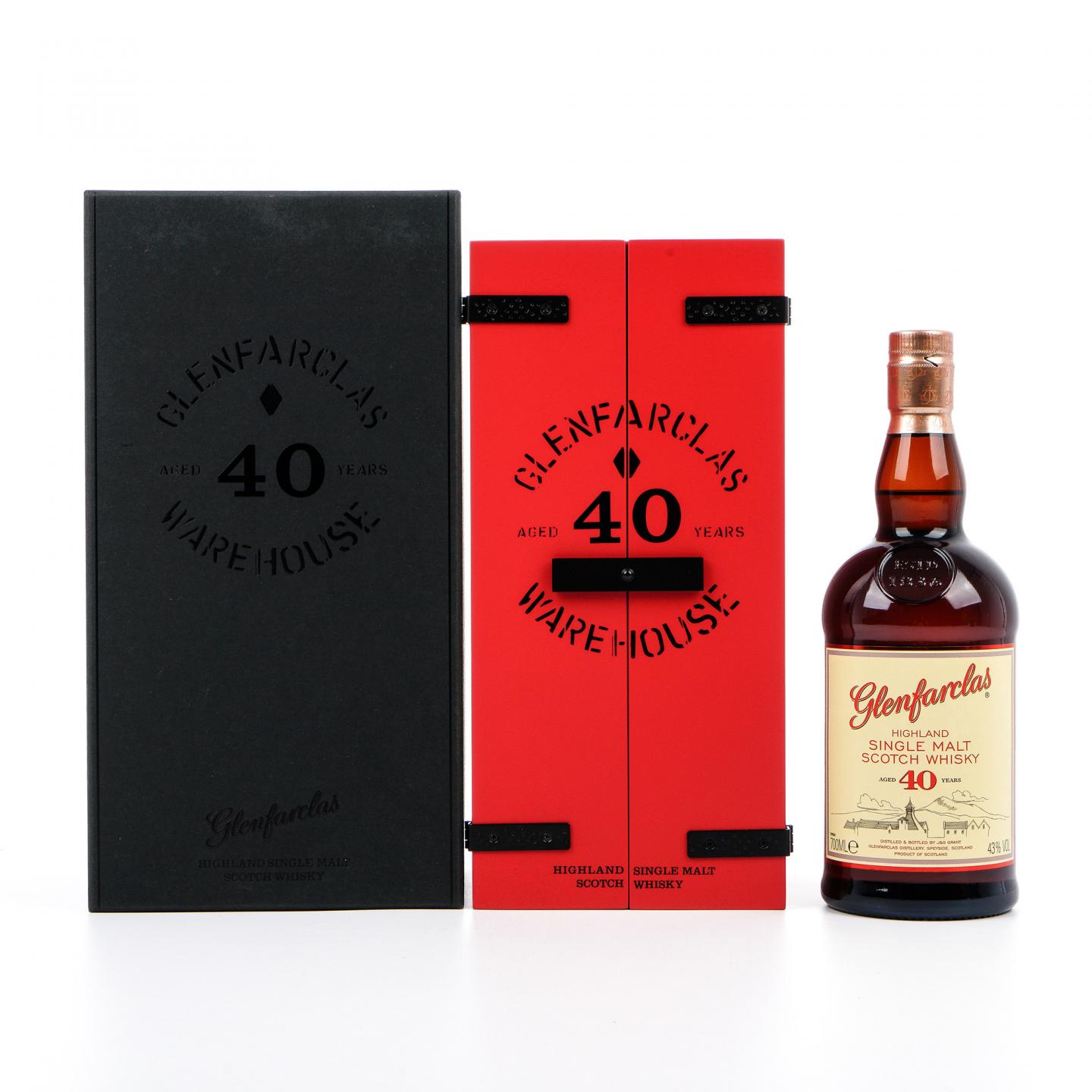 格兰花格 40年 红礼盒版 700ML