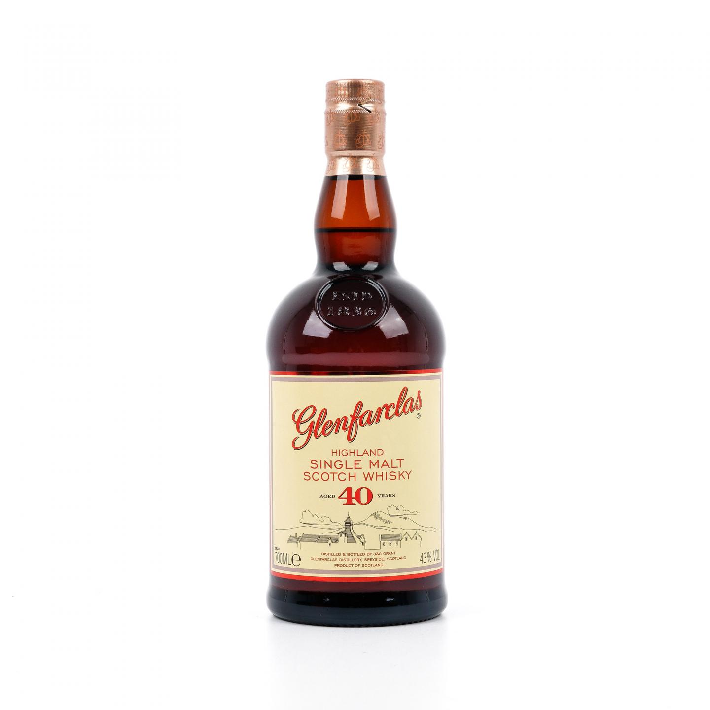 格兰花格 40年 红礼盒版 700ML