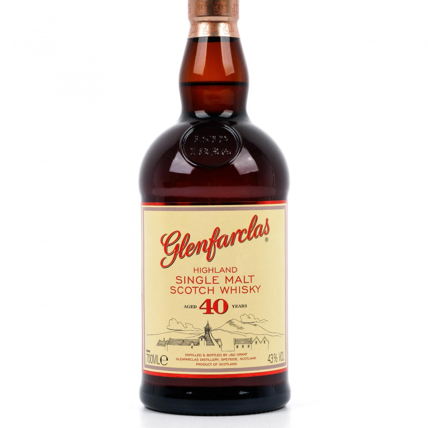 格兰花格 40年 红礼盒版 700ML