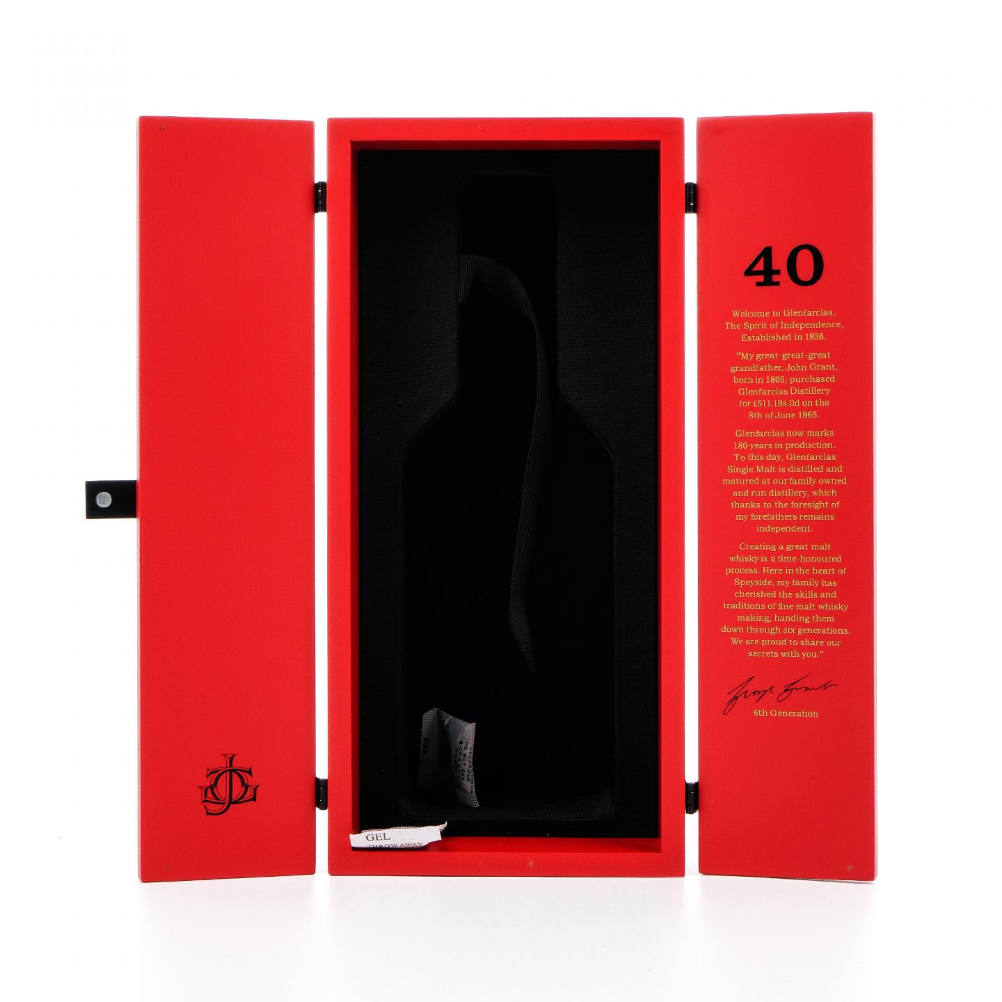 格兰花格 40年 红礼盒版 700ML