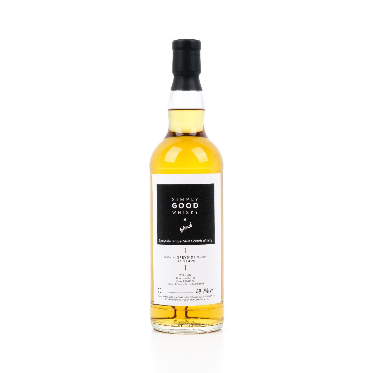 Speyside 斯佩塞酒厂 23年 1998-2021 Kirsch Import