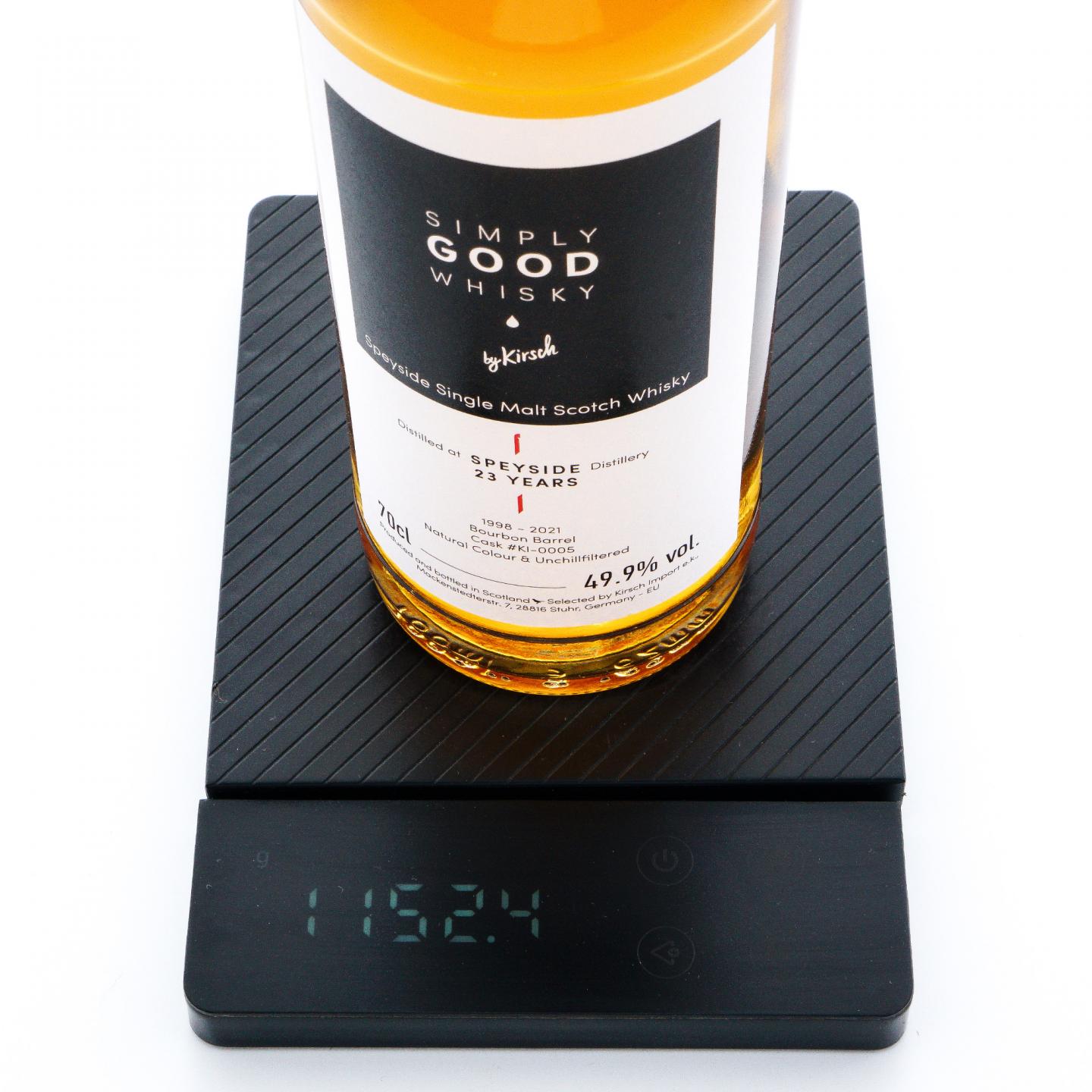 Speyside 斯佩塞酒厂 23年 1998-2021 Kirsch Import