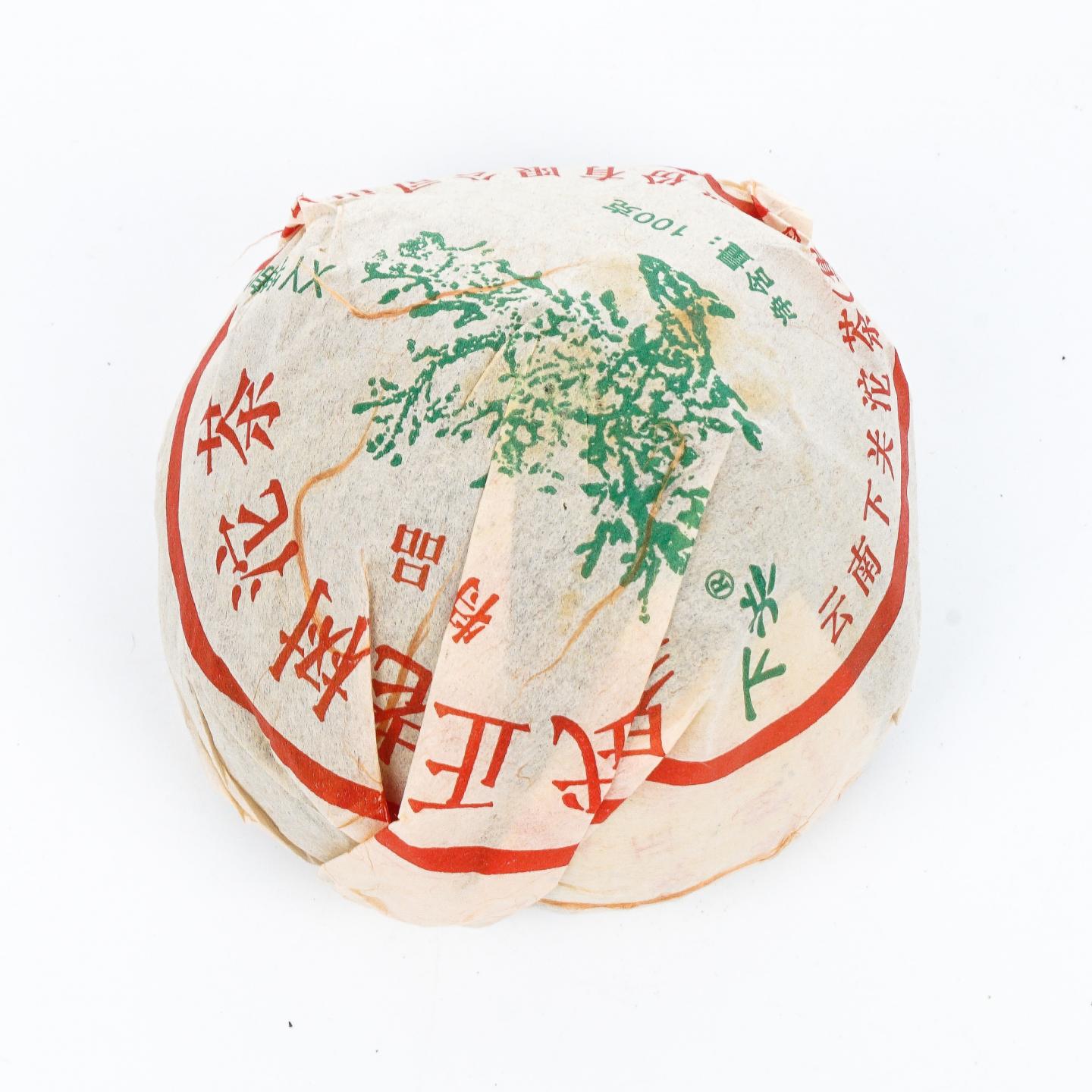 2011年 云南下关 易武正山 老树沱茶 100克 干仓